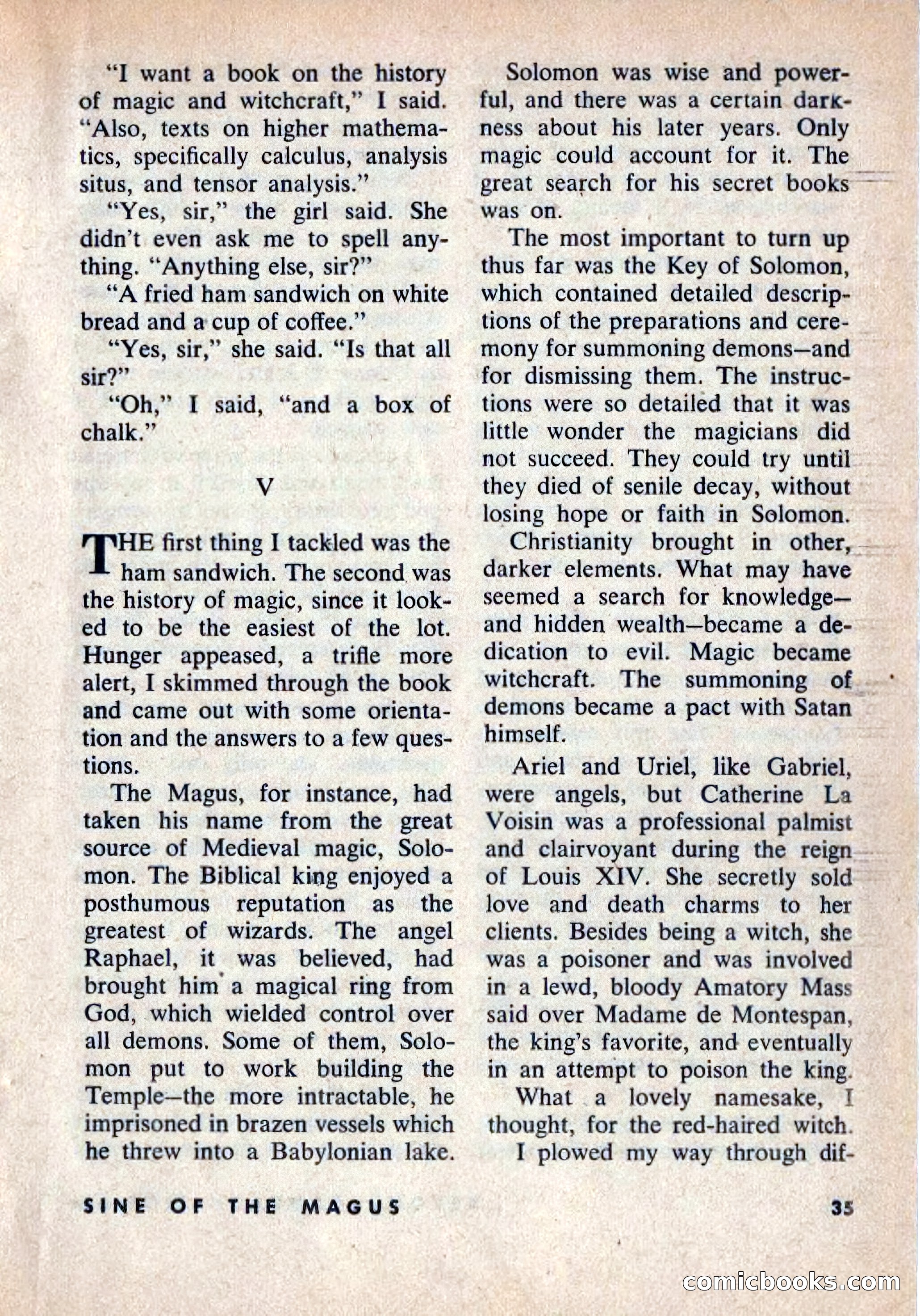 Beyond Fantasy Fiction, Vol. 1, No. 6 — page 38 of 164