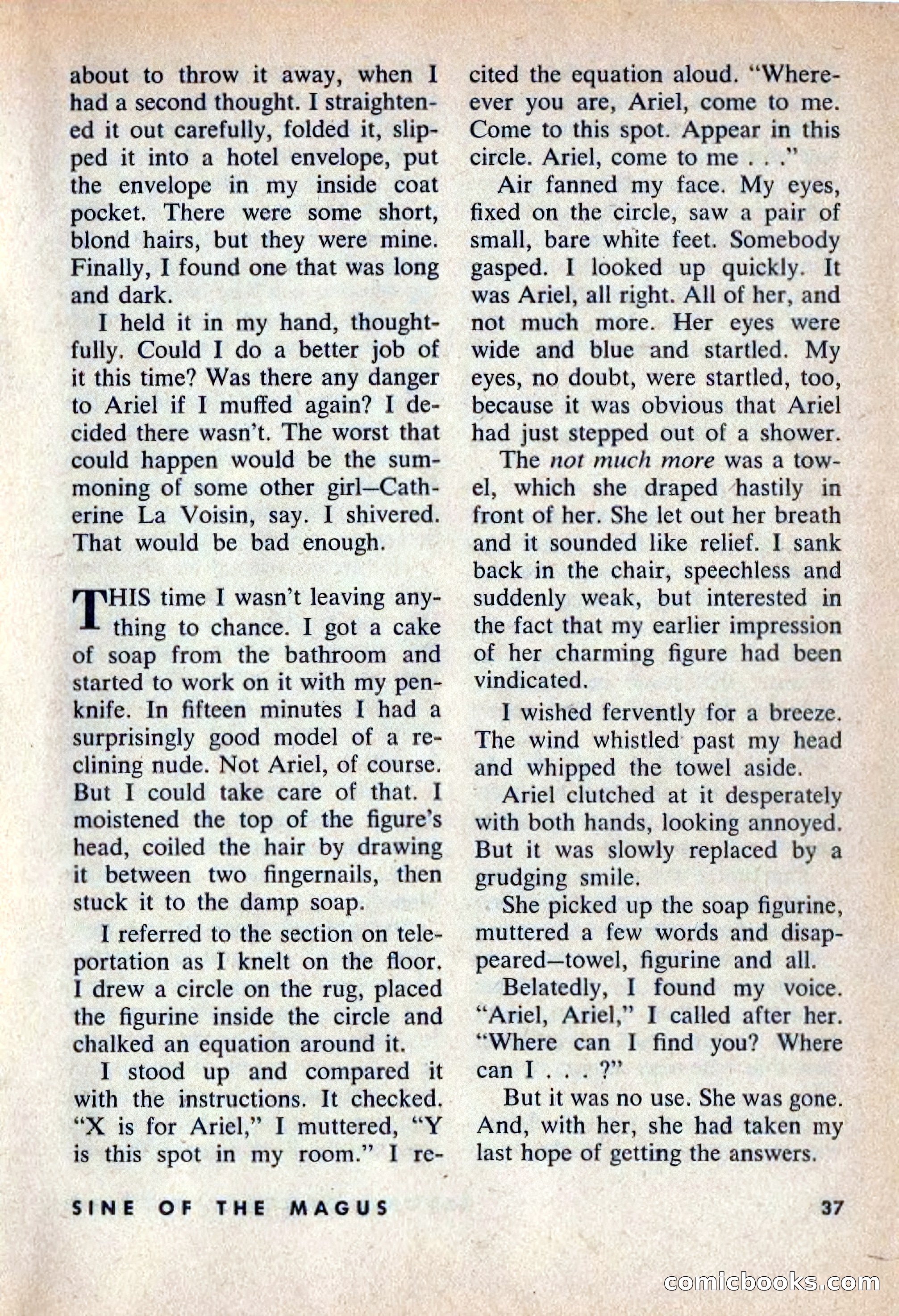 Beyond Fantasy Fiction, Vol. 1, No. 6 — page 40 of 164