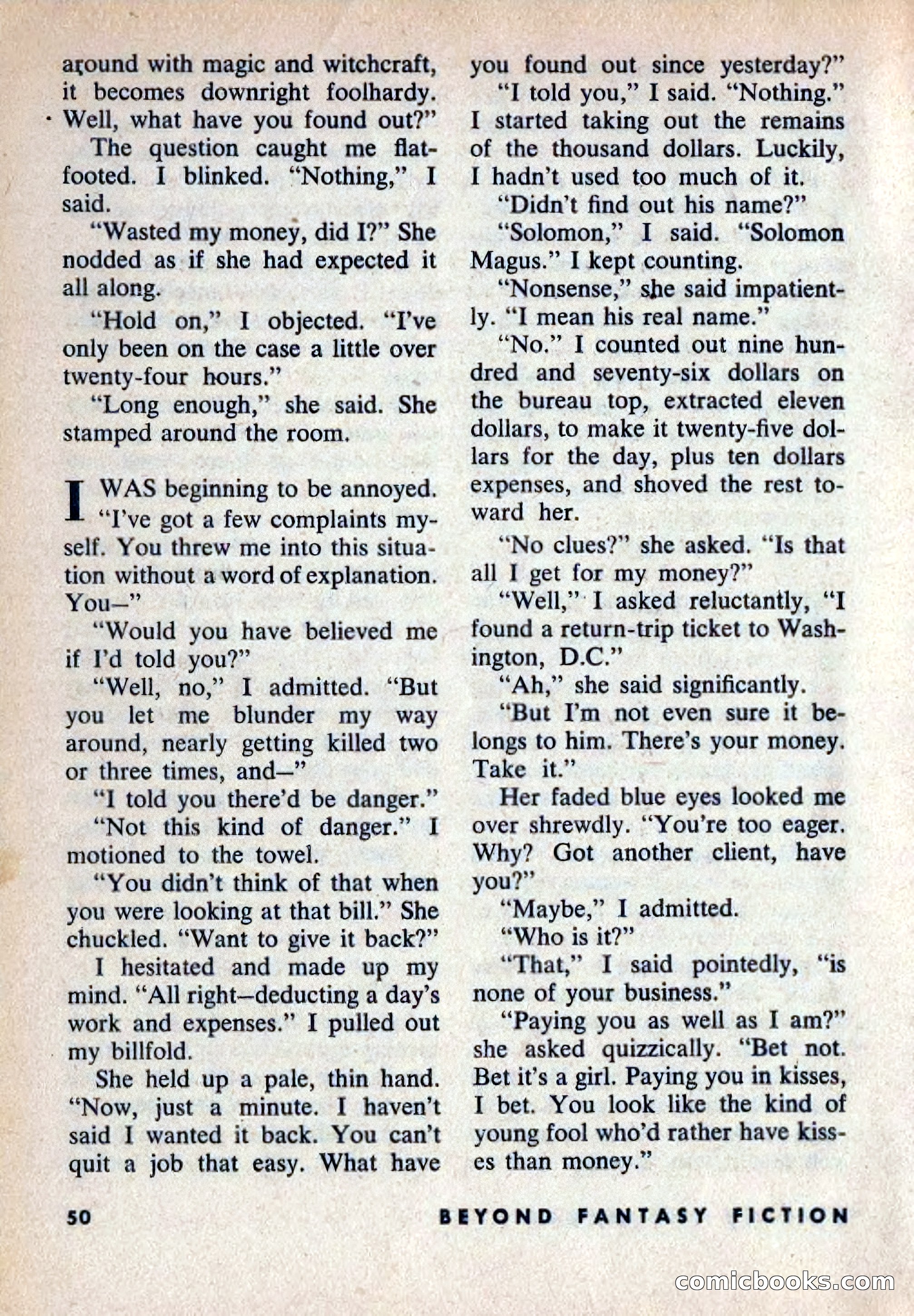 Beyond Fantasy Fiction, Vol. 1, No. 6 — page 53 of 164