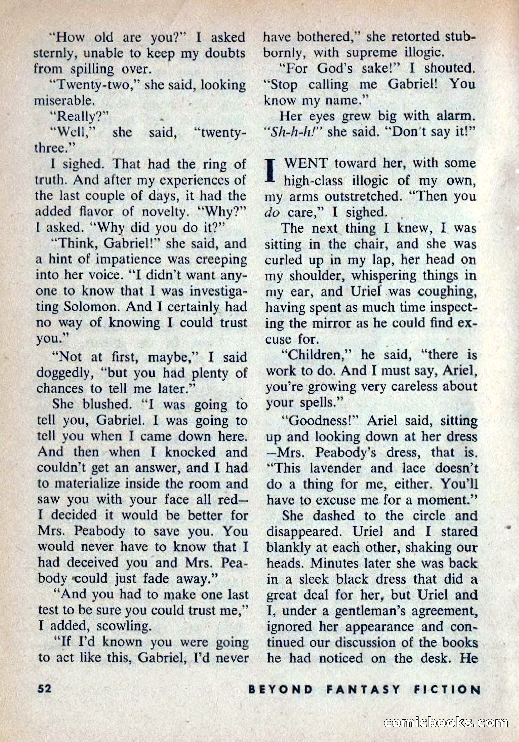 Beyond Fantasy Fiction, Vol. 1, No. 6 — page 55 of 164