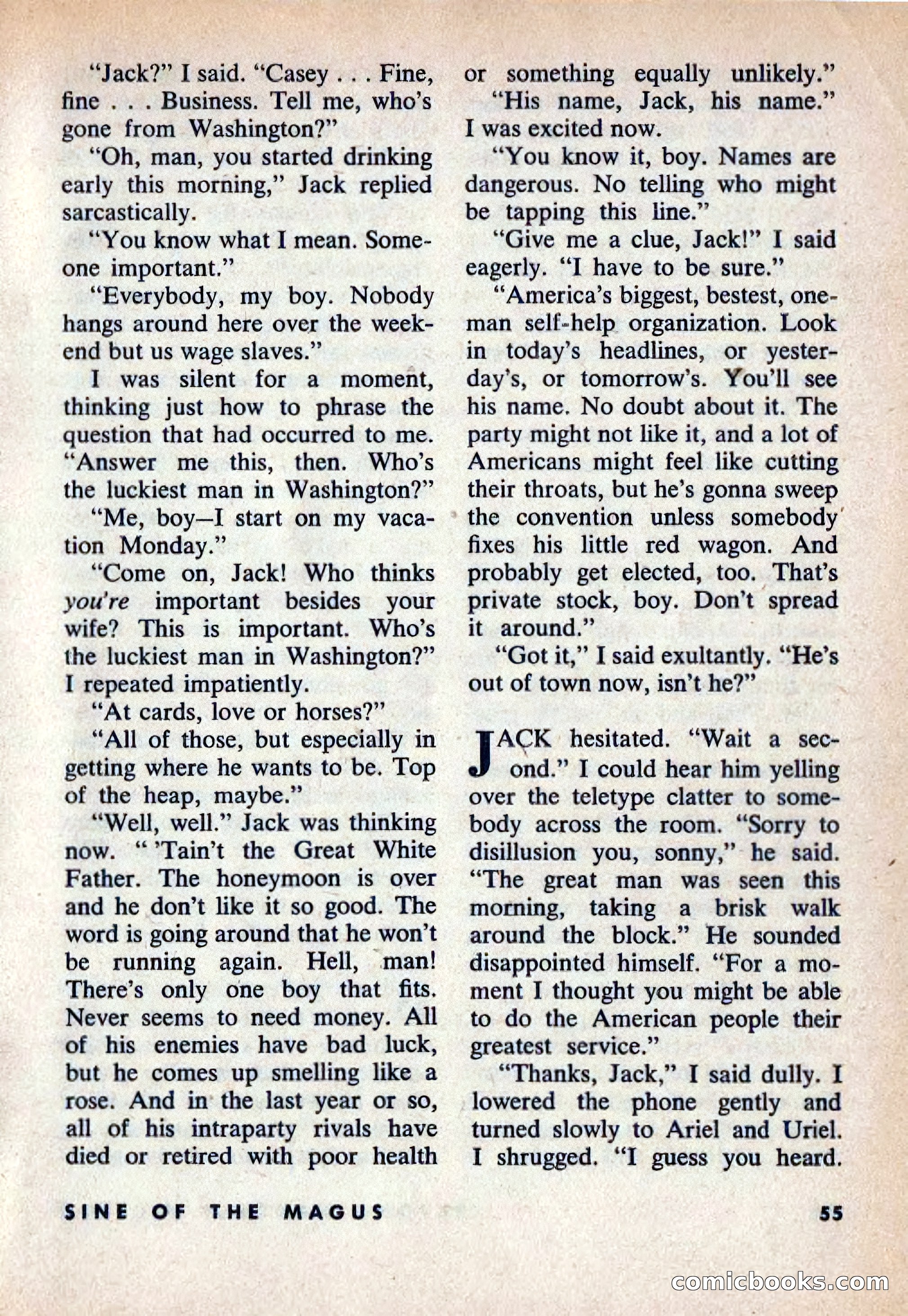 Beyond Fantasy Fiction, Vol. 1, No. 6 — page 58 of 164