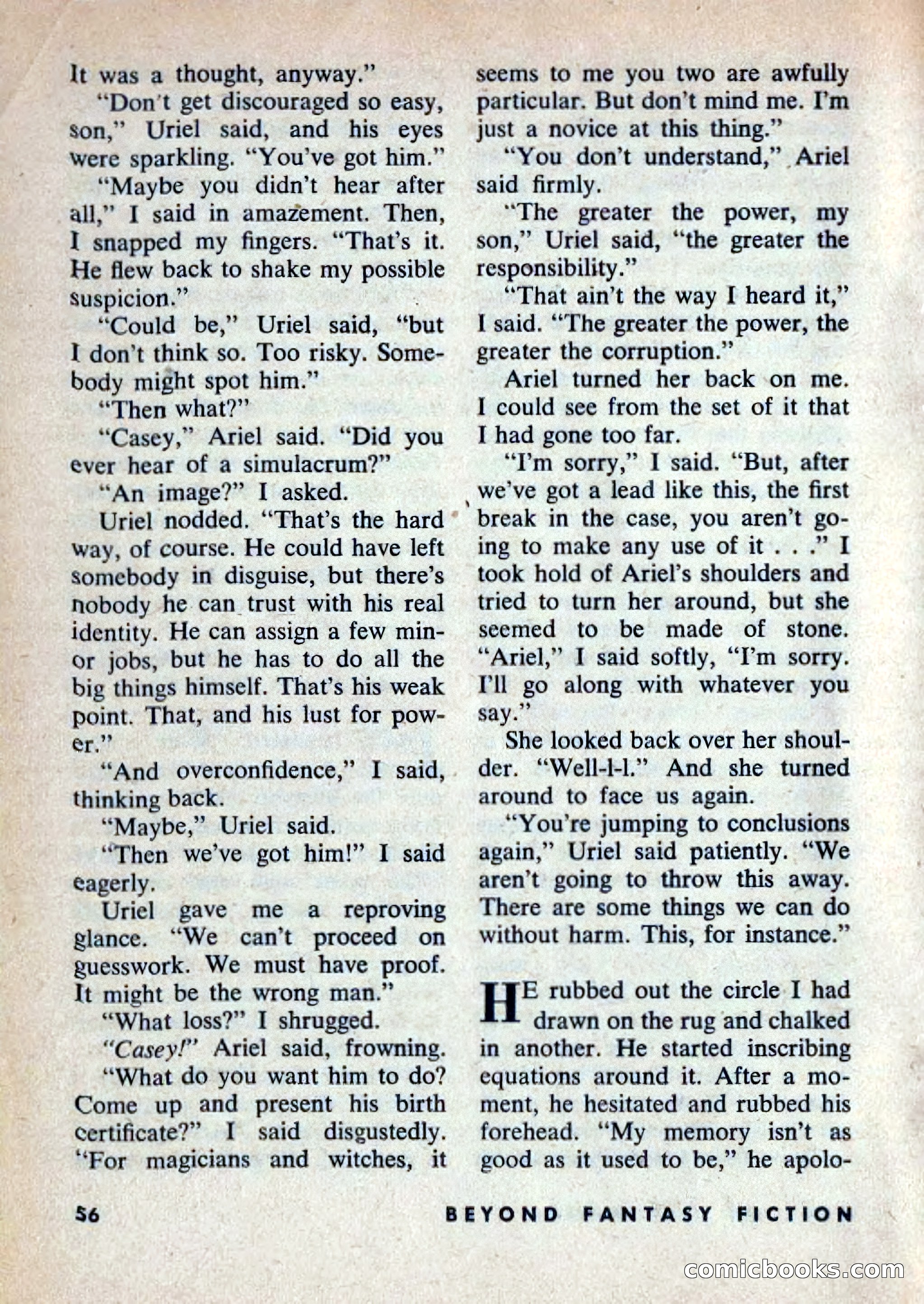 Beyond Fantasy Fiction, Vol. 1, No. 6 — page 59 of 164