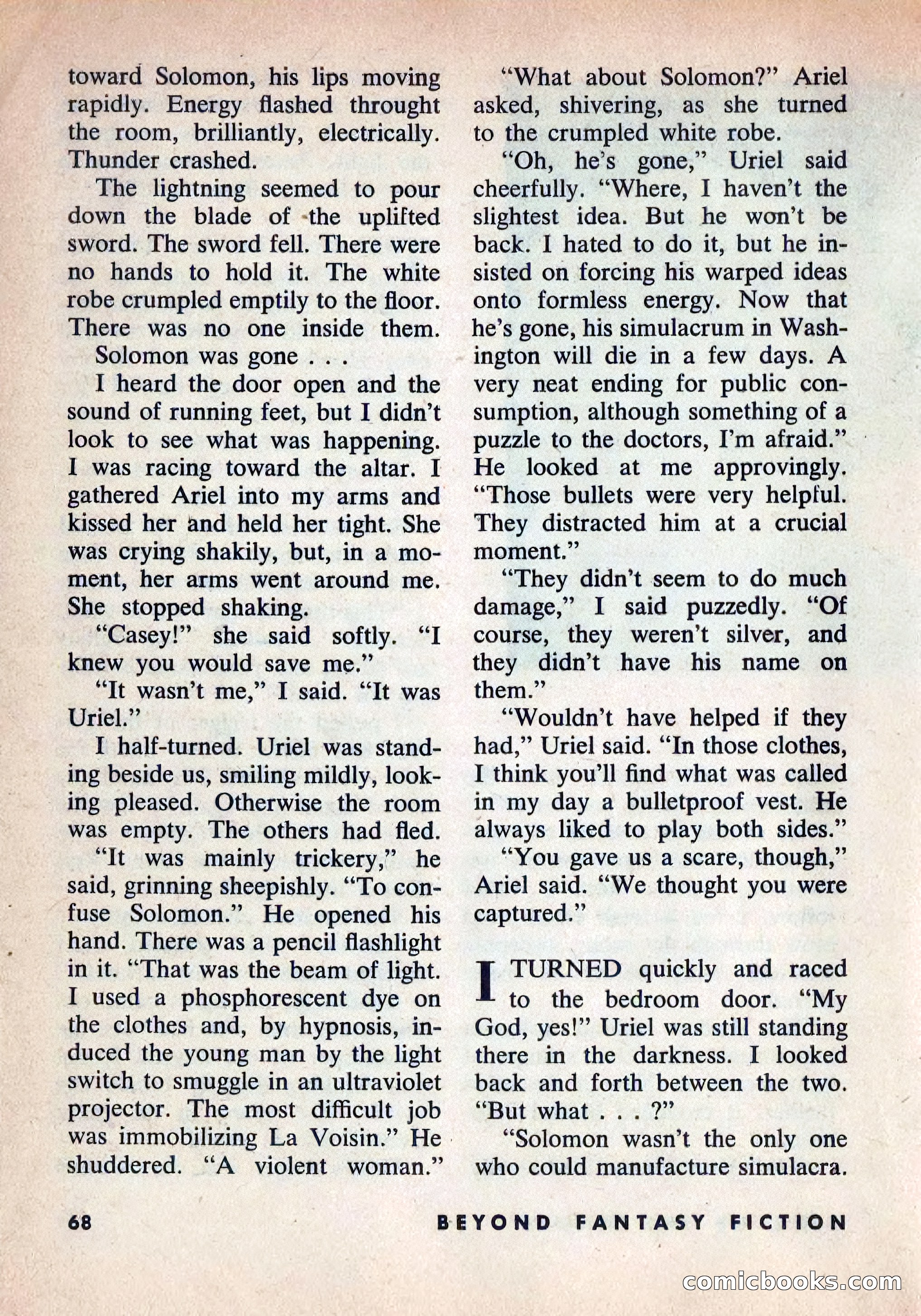 Beyond Fantasy Fiction, Vol. 1, No. 6 — page 71 of 164