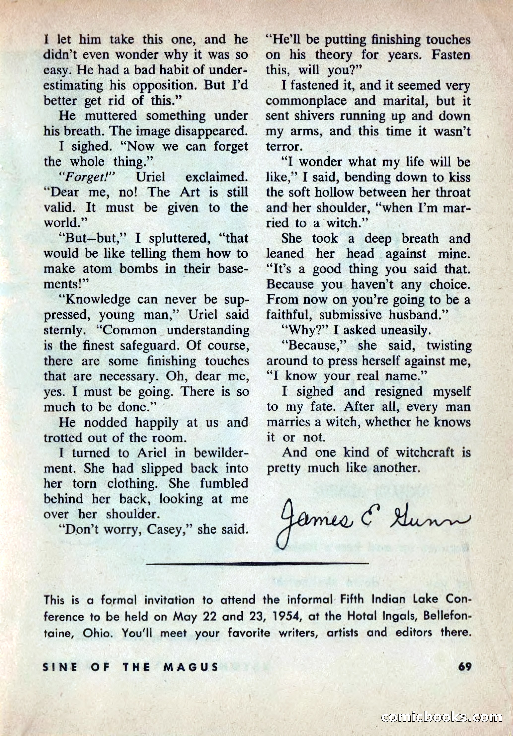 Beyond Fantasy Fiction, Vol. 1, No. 6 — page 72 of 164