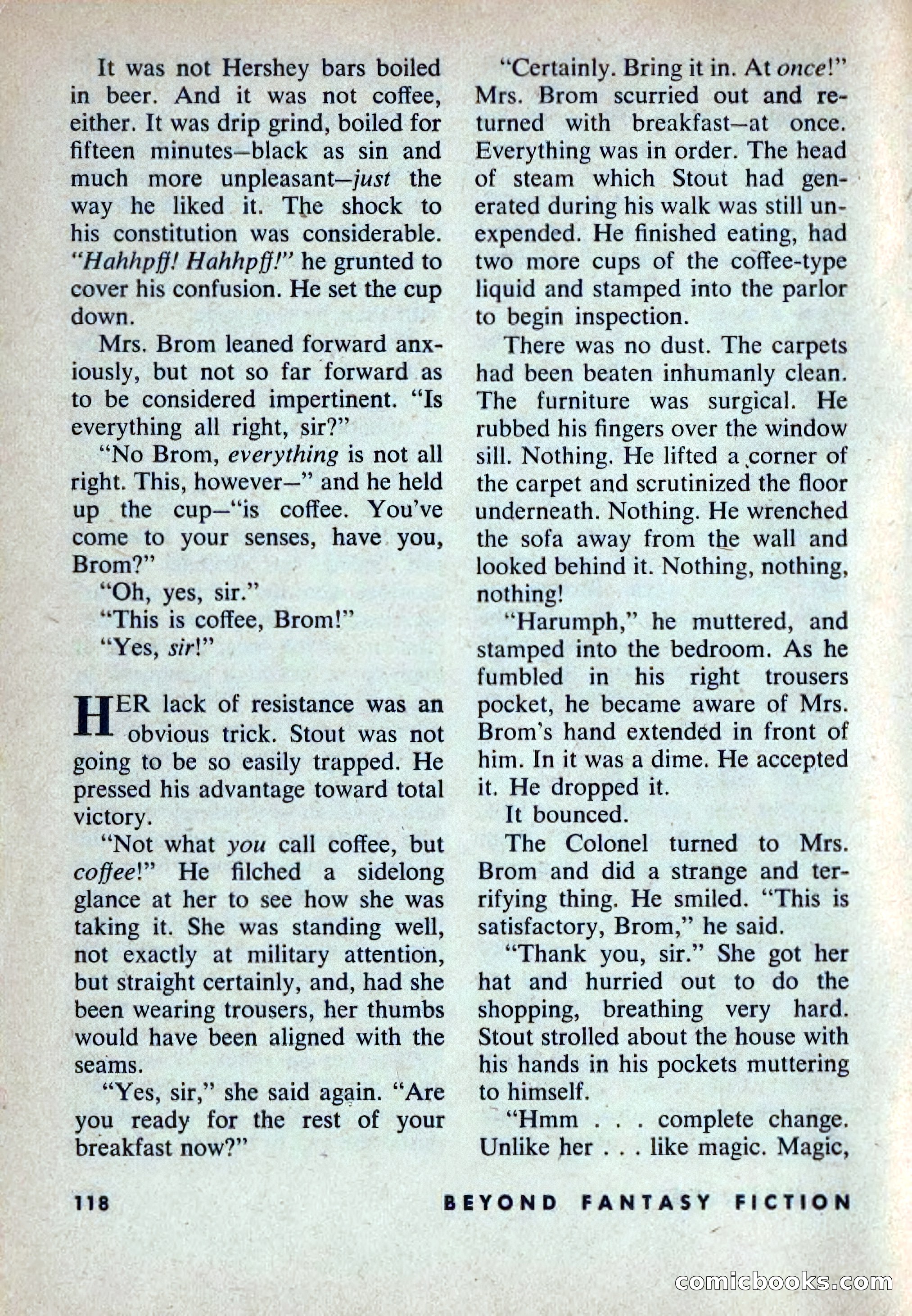 Beyond Fantasy Fiction, Vol. 1, No. 6 — page 121 of 164