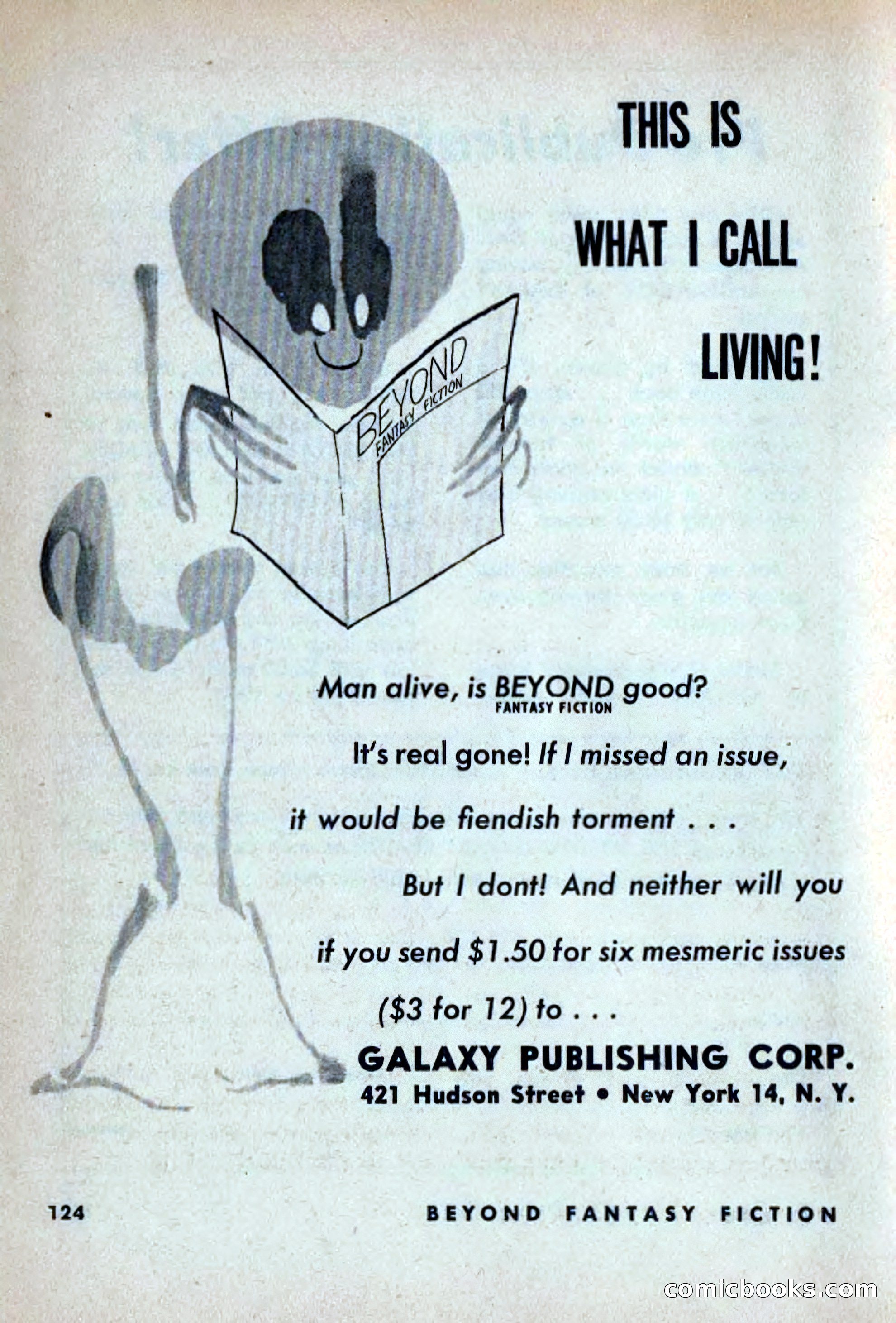 Beyond Fantasy Fiction, Vol. 1, No. 6 — page 127 of 164