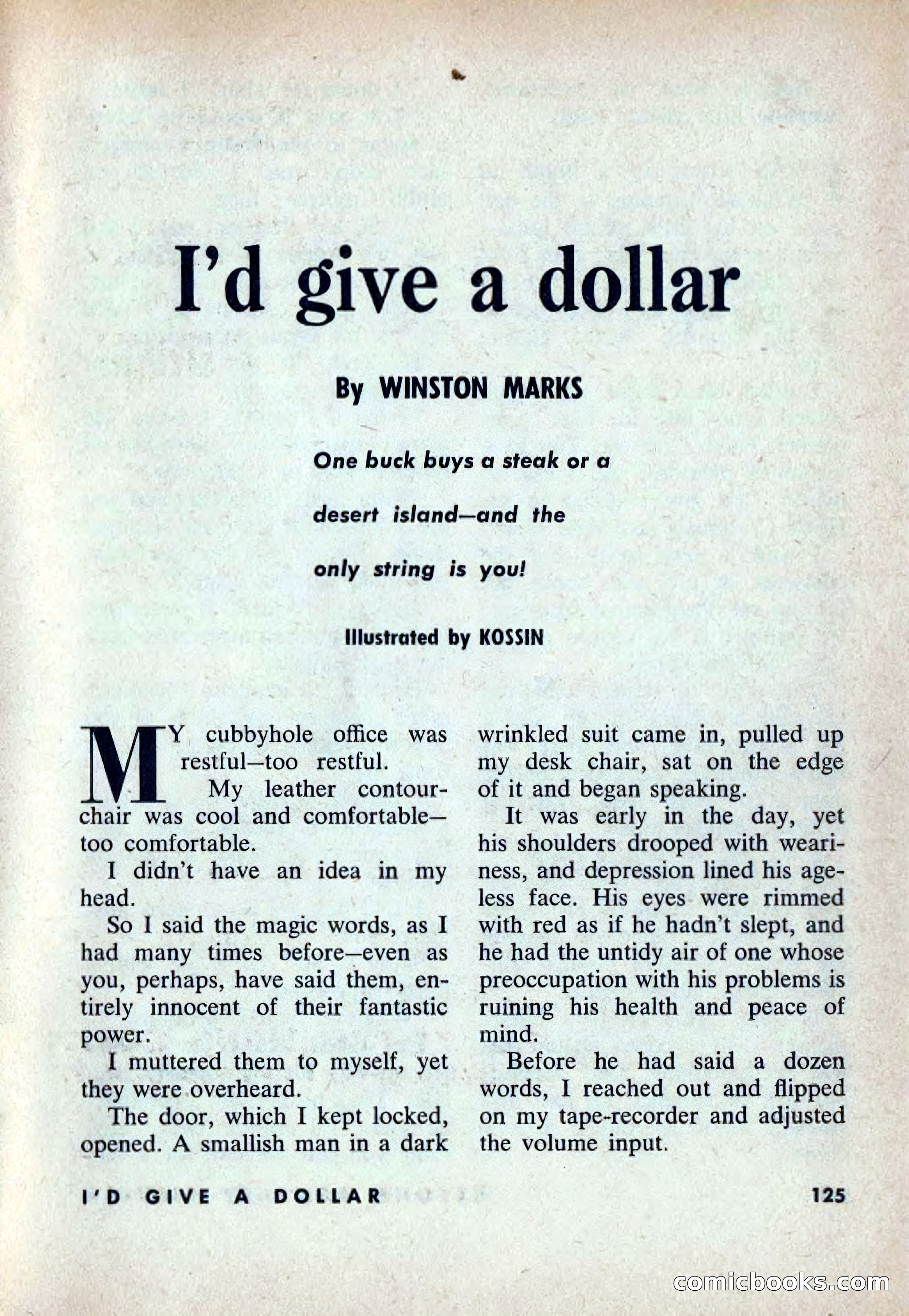 Beyond Fantasy Fiction, Vol. 1, No. 6 — page 128 of 164