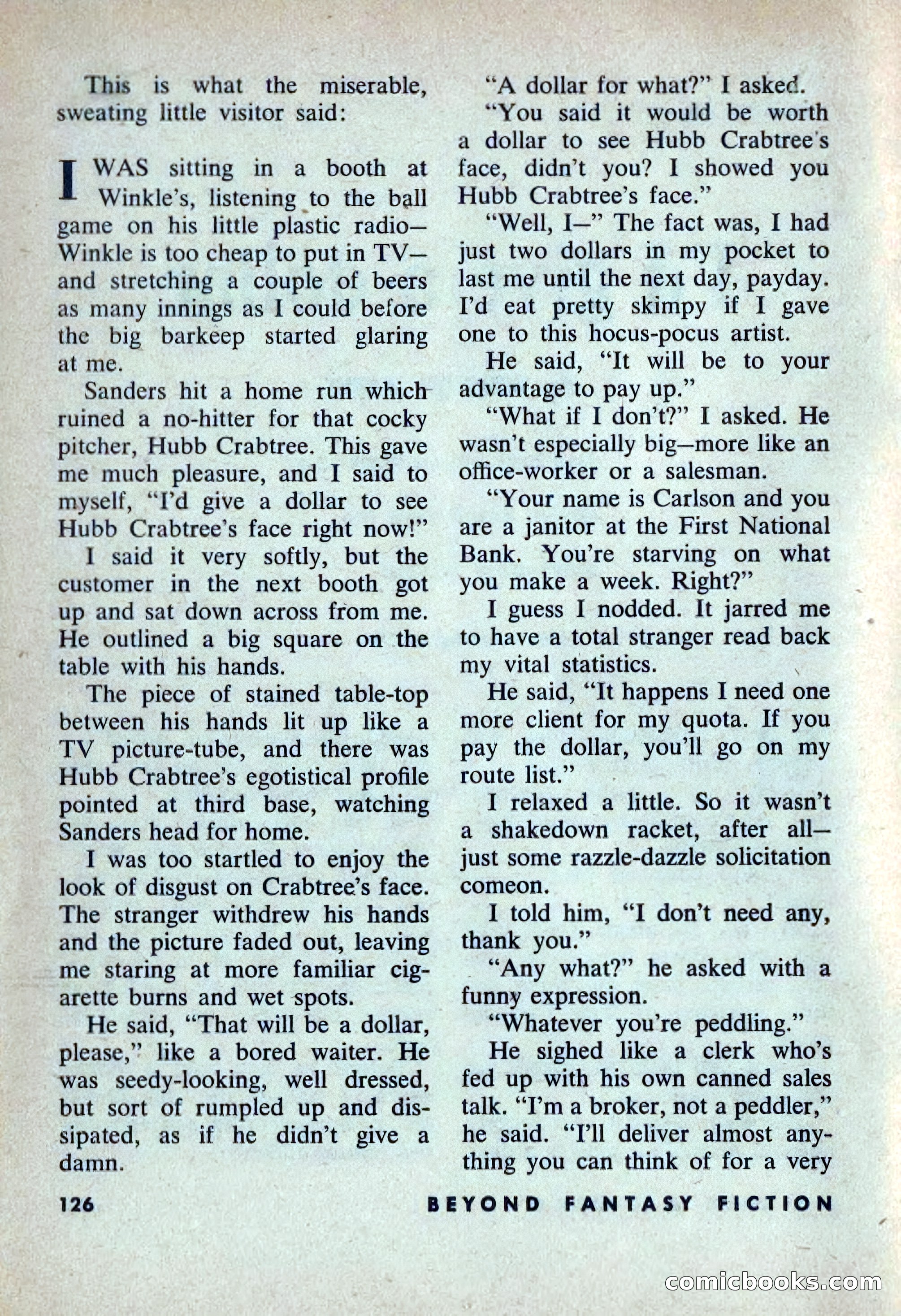 Beyond Fantasy Fiction, Vol. 1, No. 6 — page 129 of 164