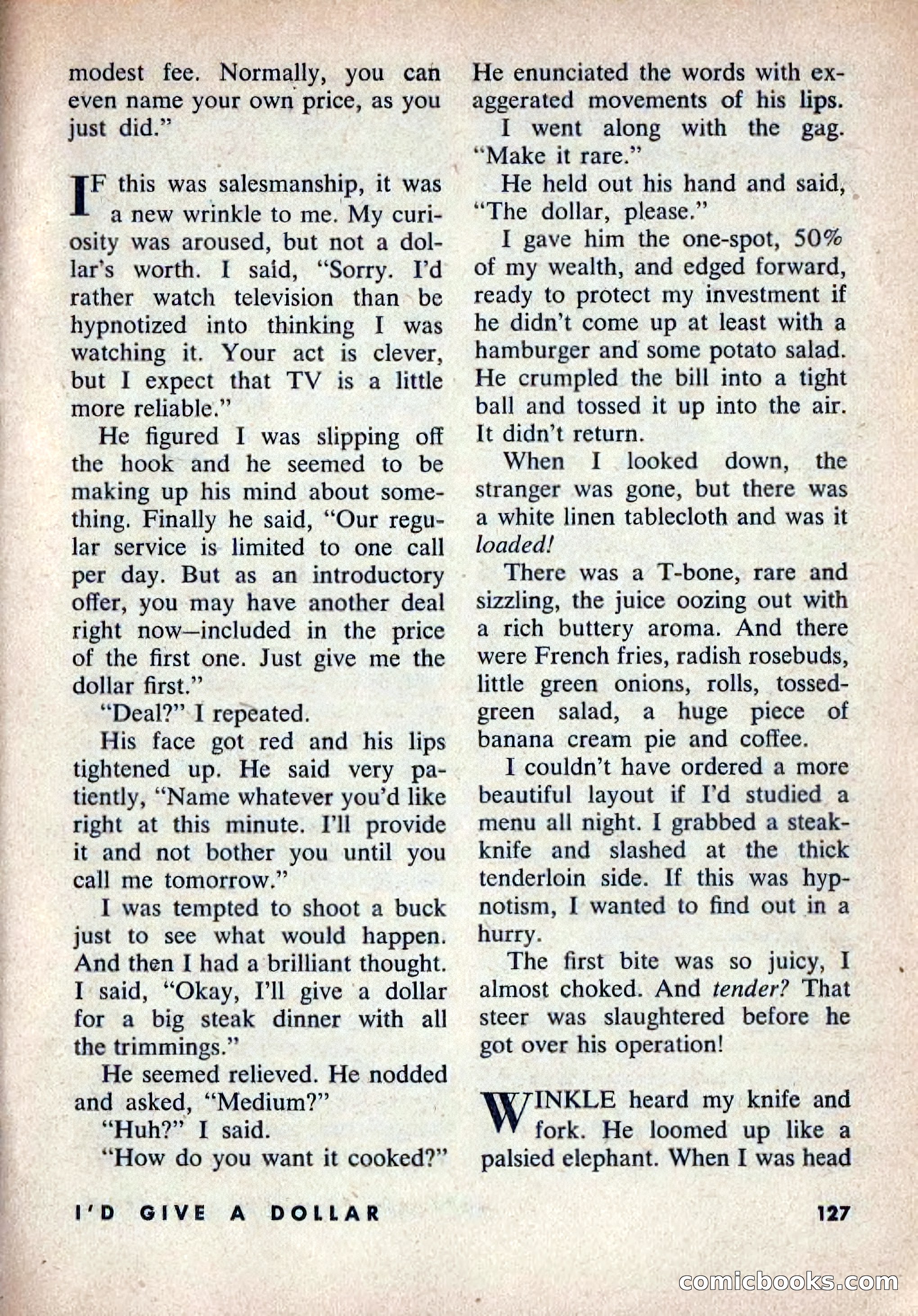 Beyond Fantasy Fiction, Vol. 1, No. 6 — page 130 of 164