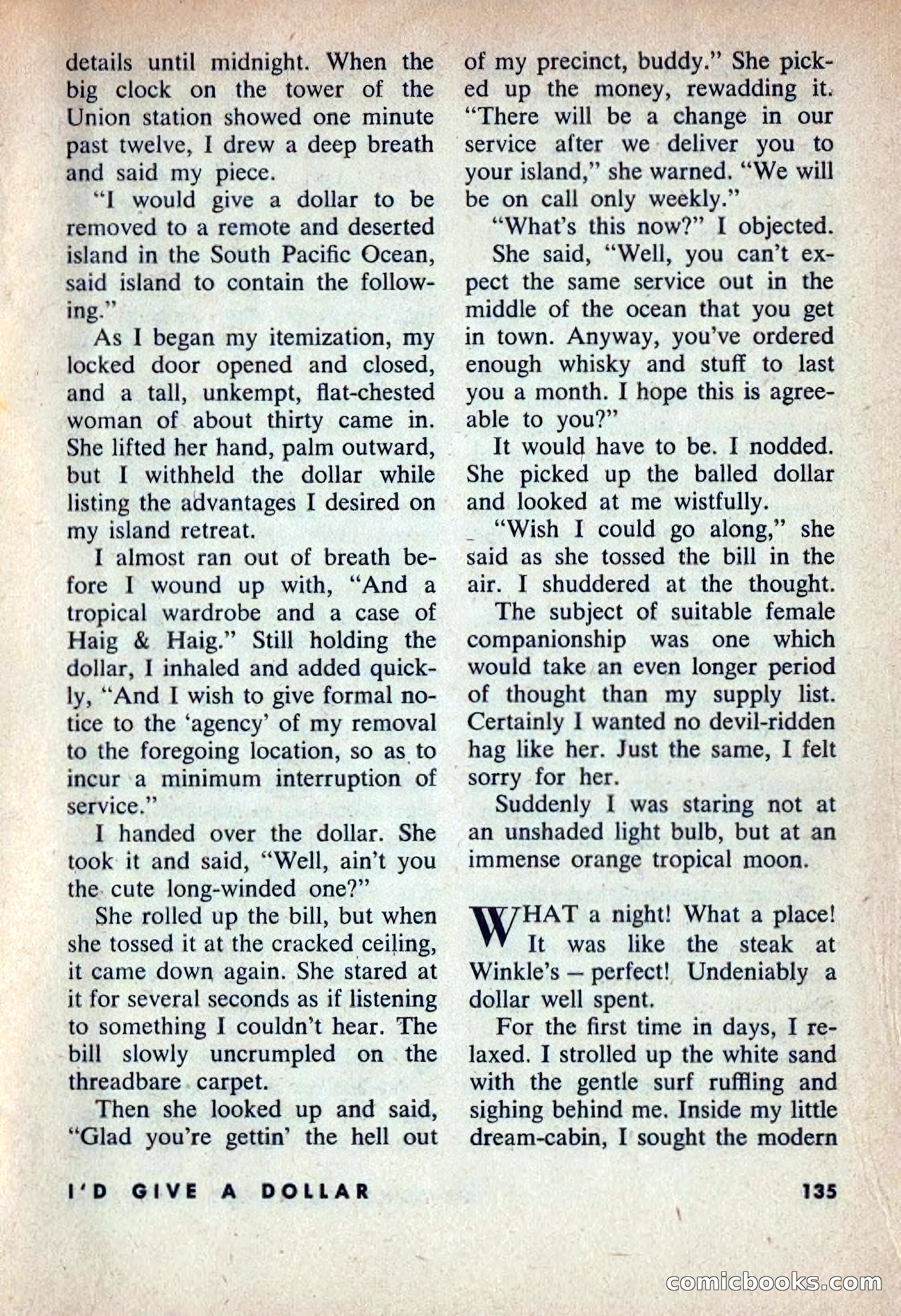 Beyond Fantasy Fiction, Vol. 1, No. 6 — page 138 of 164
