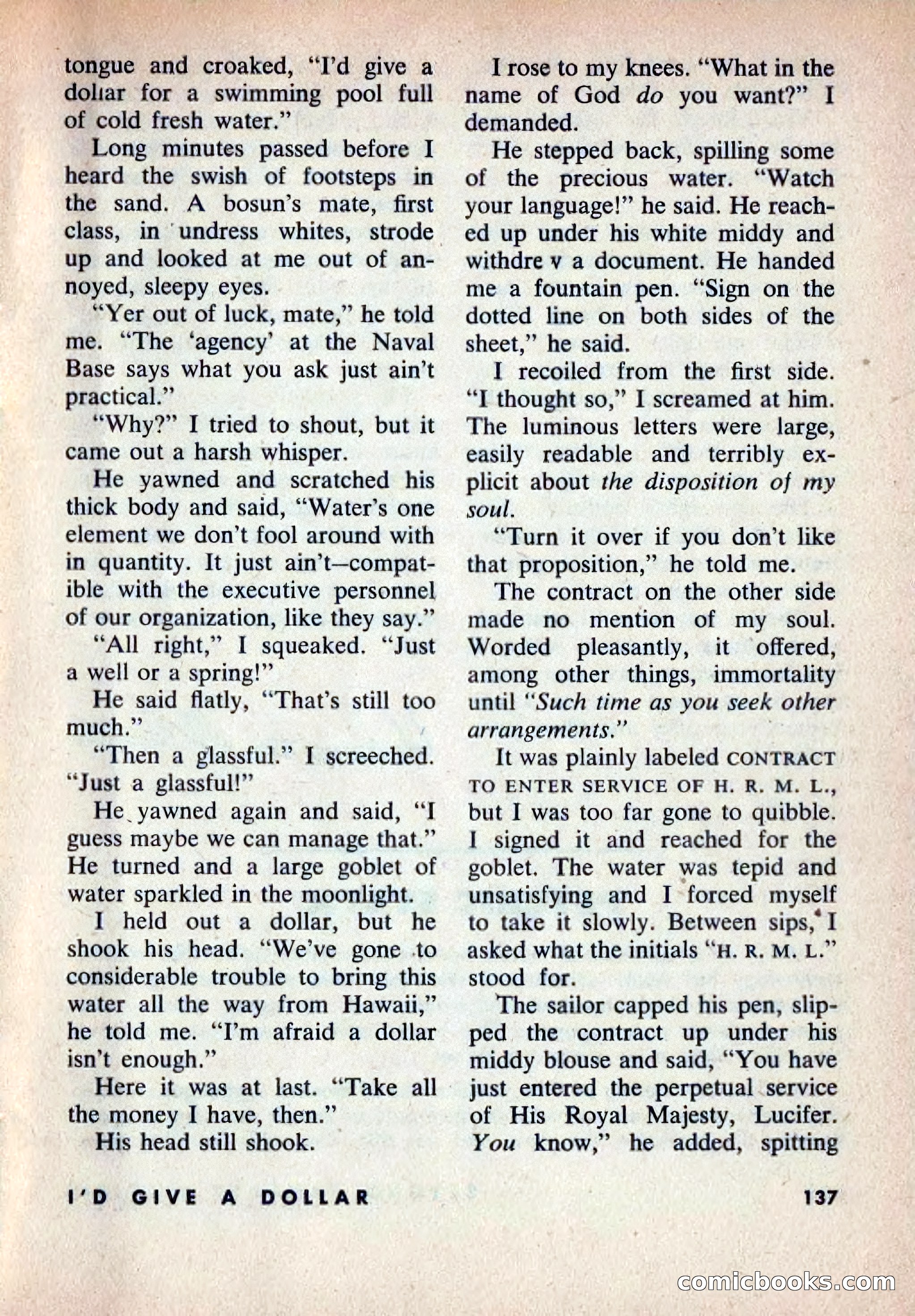 Beyond Fantasy Fiction, Vol. 1, No. 6 — page 140 of 164