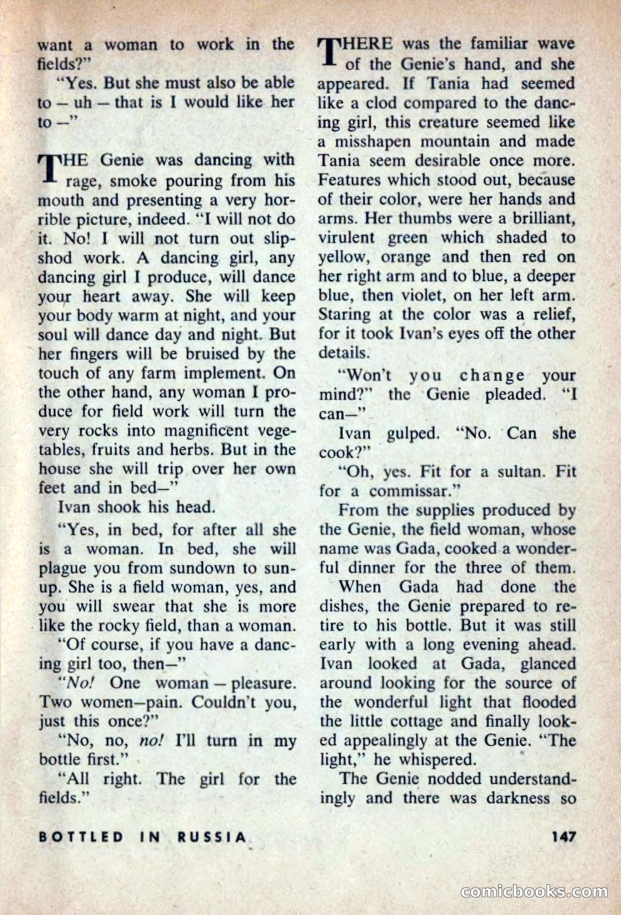 Beyond Fantasy Fiction, Vol. 1, No. 6 — page 150 of 164