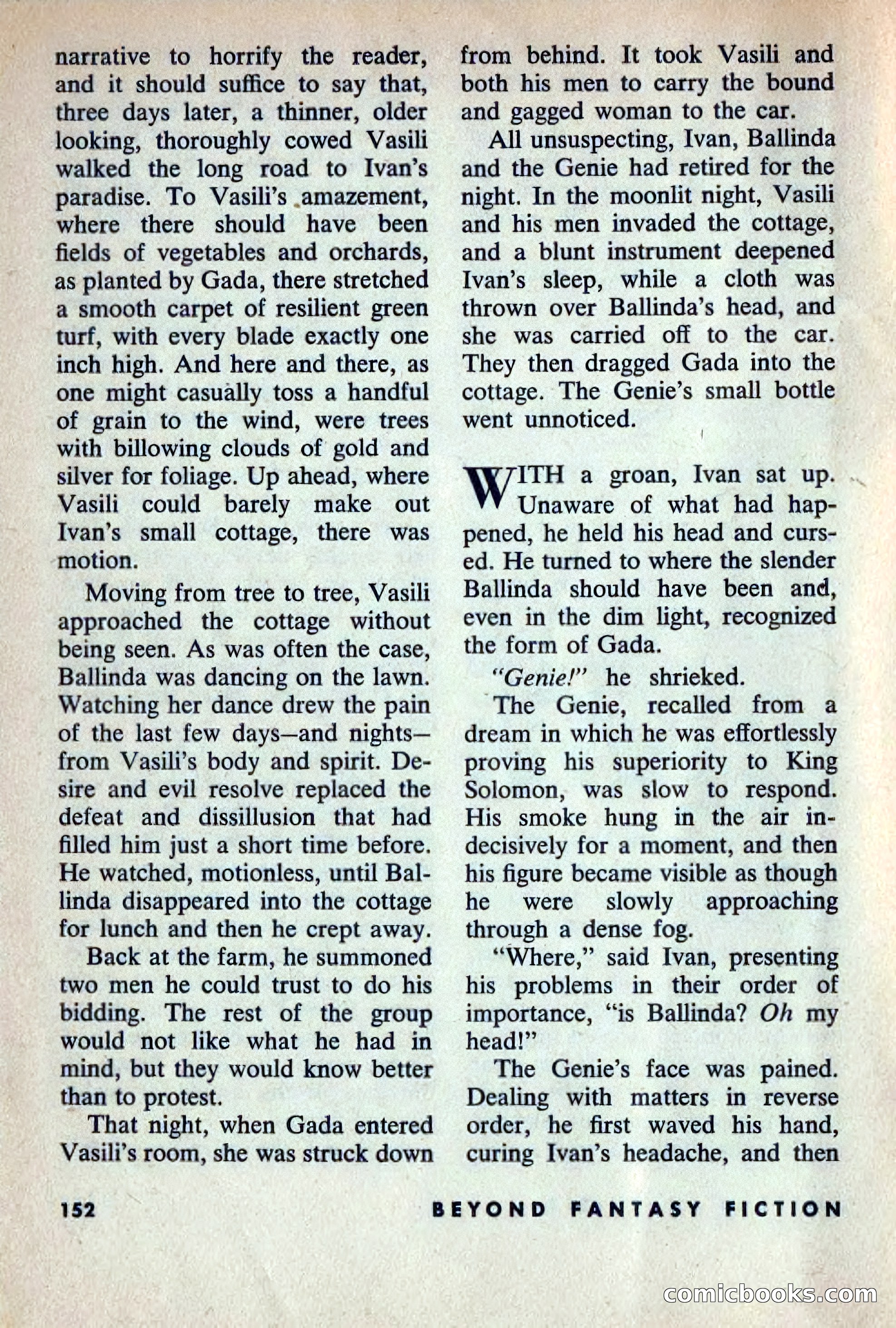 Beyond Fantasy Fiction, Vol. 1, No. 6 — page 155 of 164