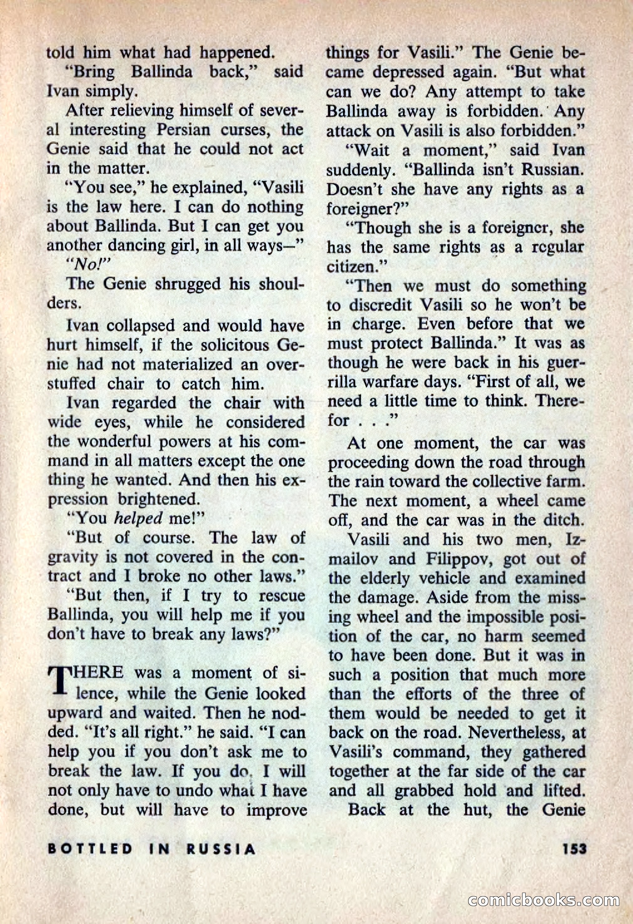 Beyond Fantasy Fiction, Vol. 1, No. 6 — page 156 of 164