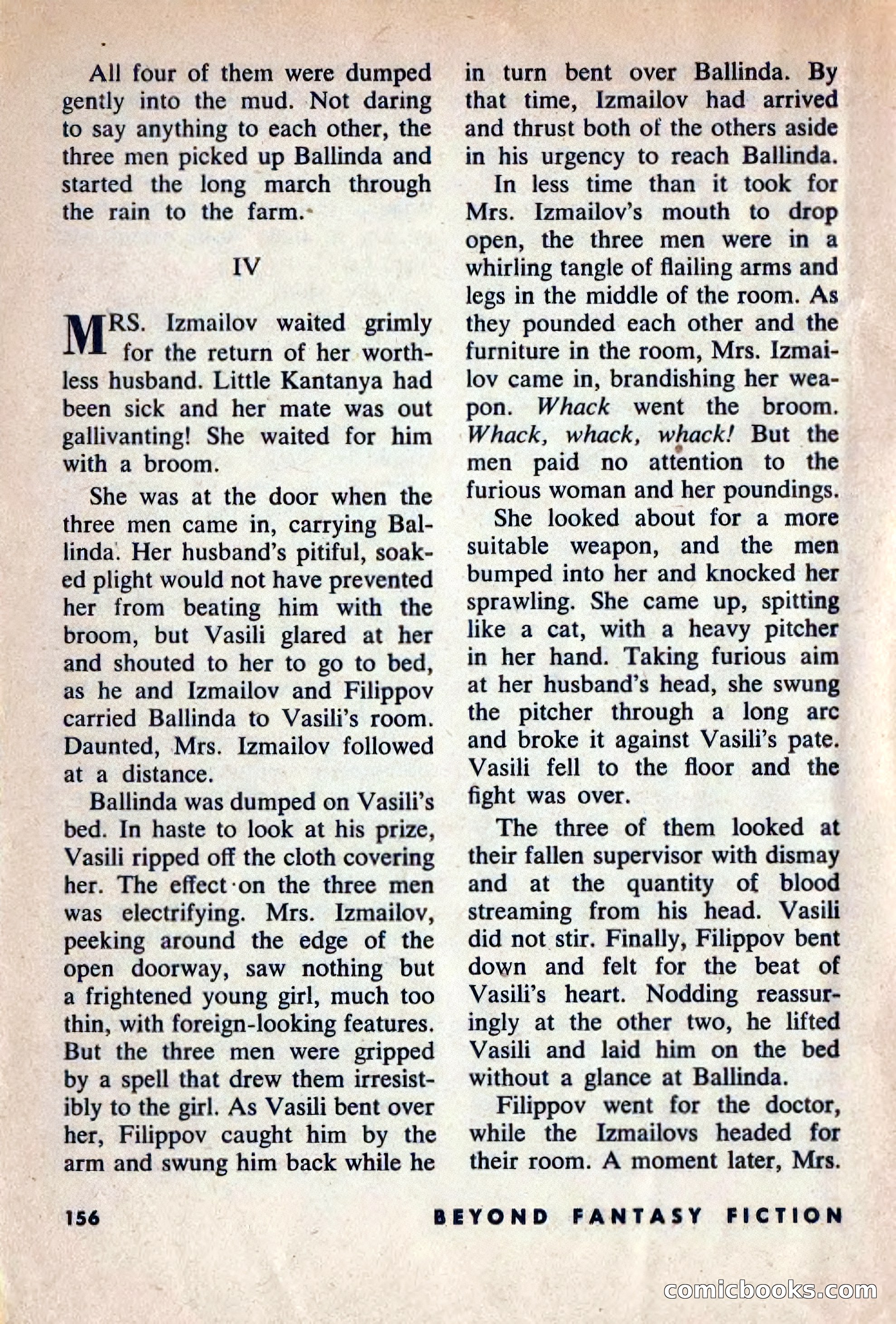 Beyond Fantasy Fiction, Vol. 1, No. 6 — page 159 of 164