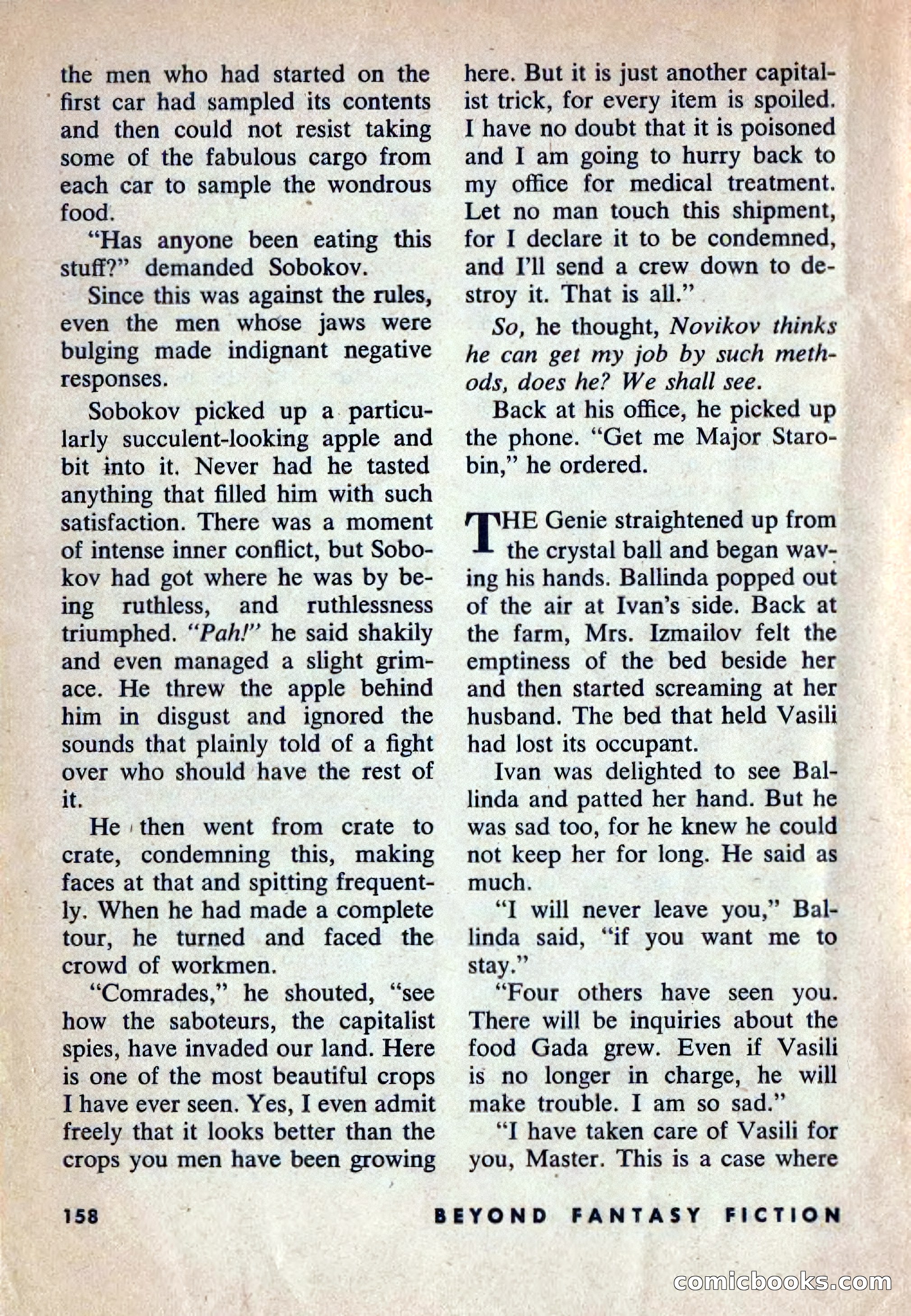 Beyond Fantasy Fiction, Vol. 1, No. 6 — page 161 of 164