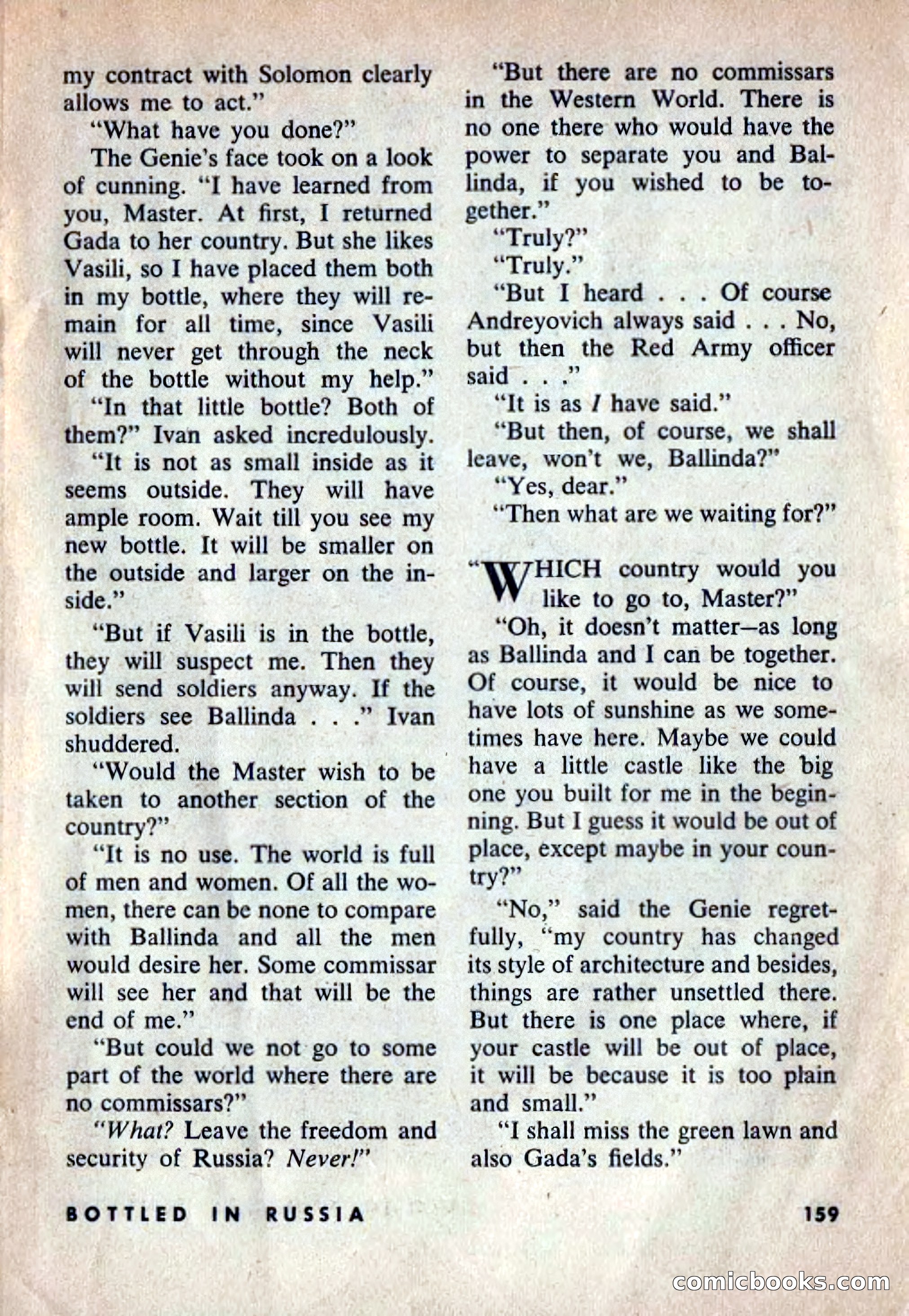 Beyond Fantasy Fiction, Vol. 1, No. 6 — page 162 of 164