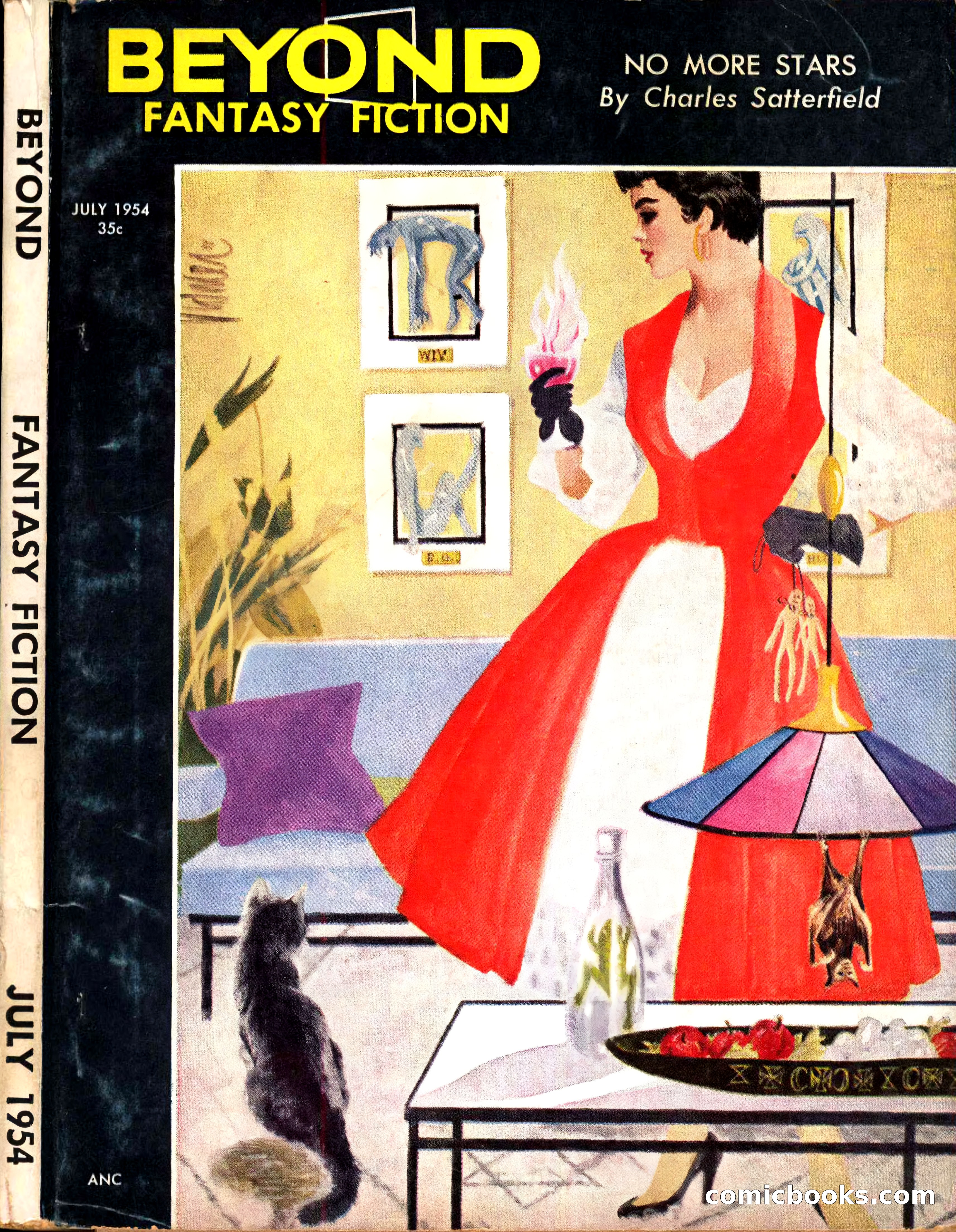 Beyond Fantasy Fiction, July 1954