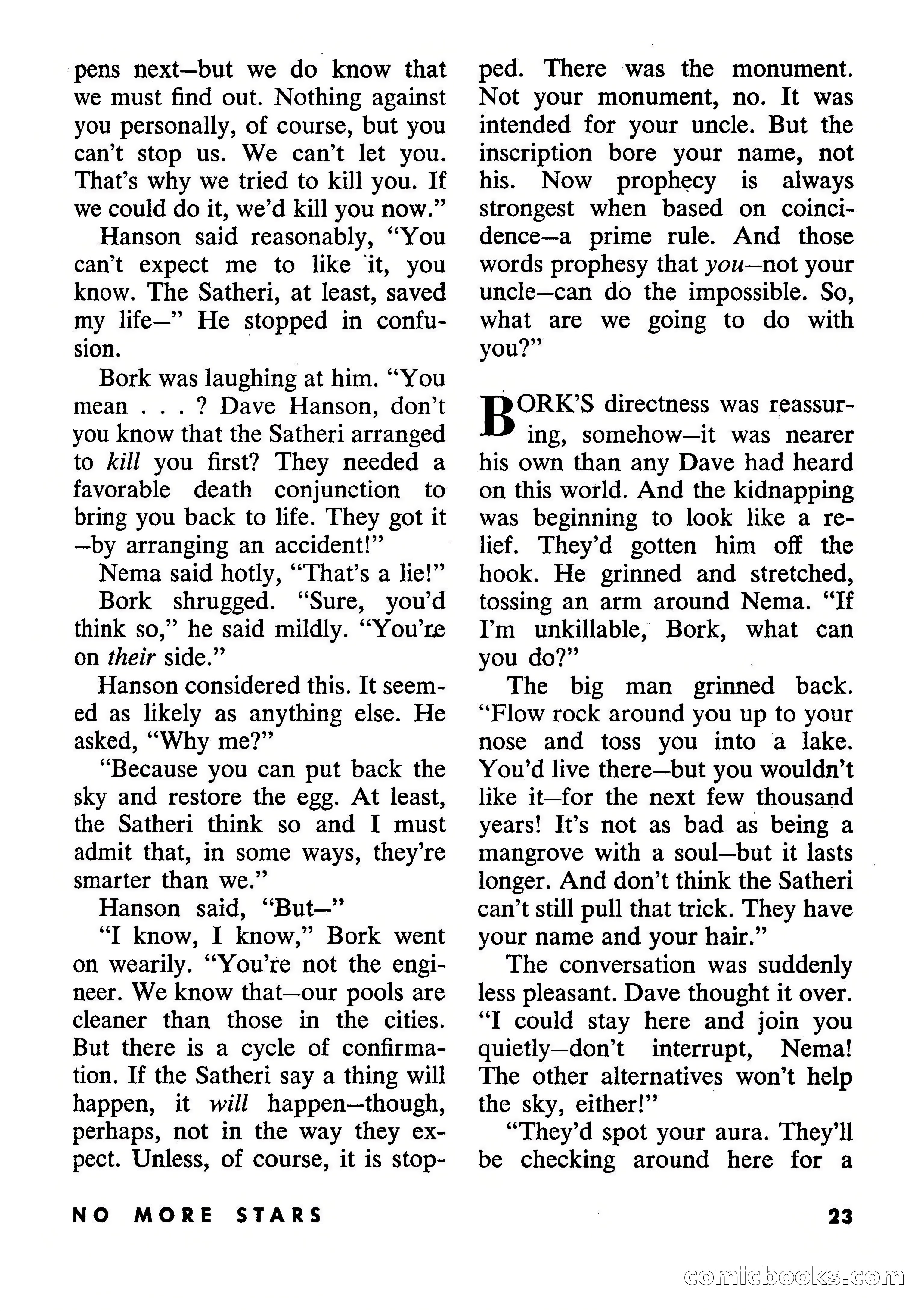 Beyond Fantasy Fiction, July 1954 — page 25 of 164