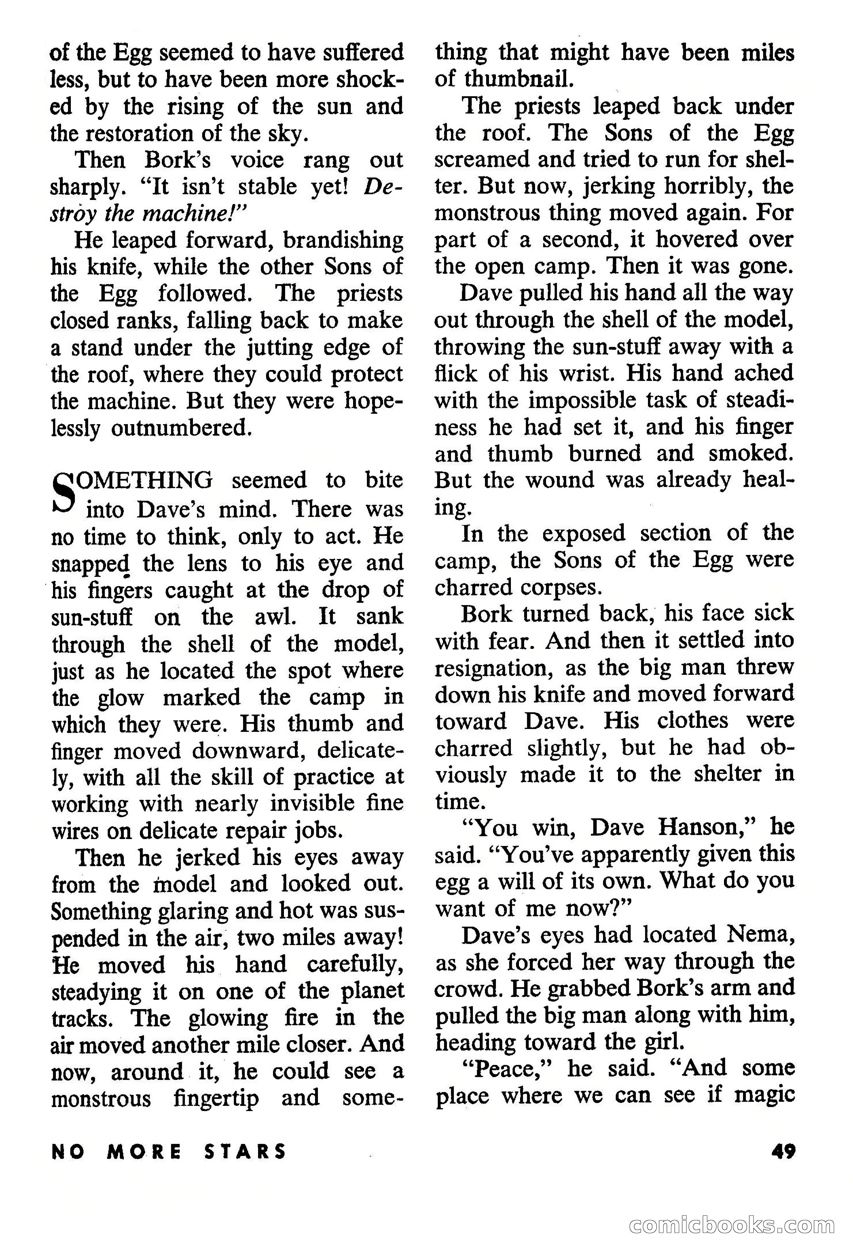 Beyond Fantasy Fiction, July 1954 — page 51 of 164