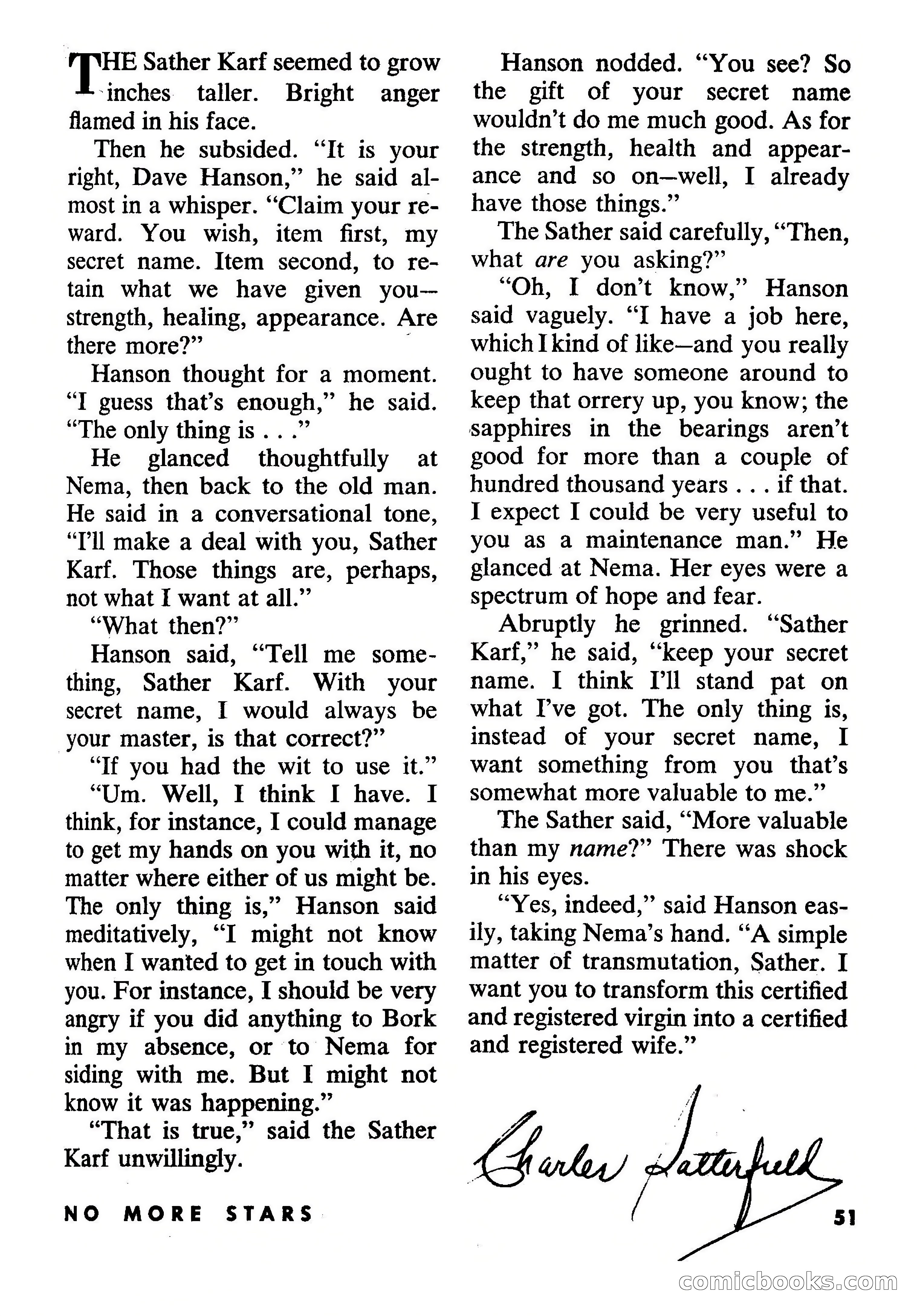 Beyond Fantasy Fiction, July 1954 — page 53 of 164