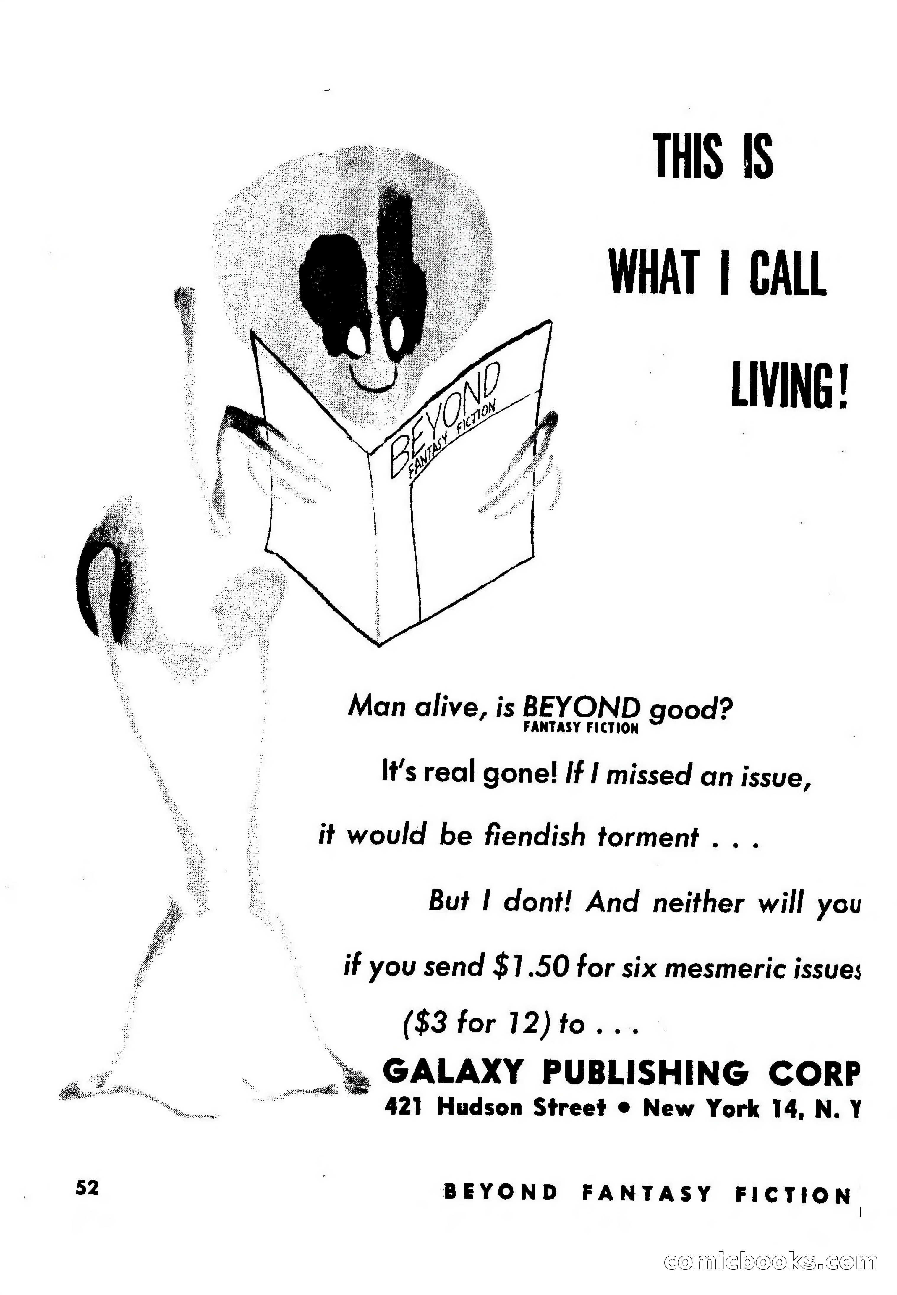 Beyond Fantasy Fiction, July 1954 — page 54 of 164