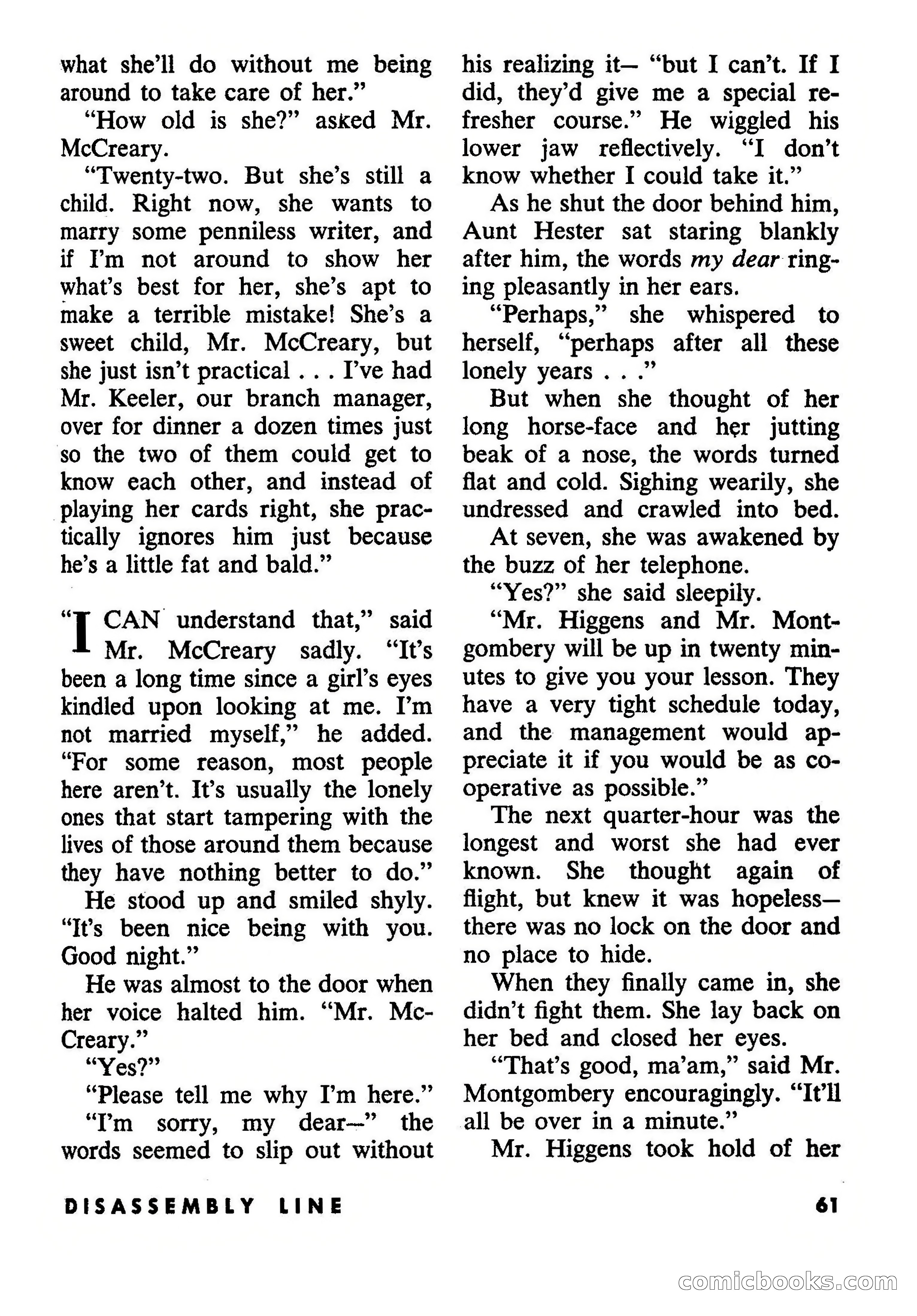 Beyond Fantasy Fiction, July 1954 — page 63 of 164