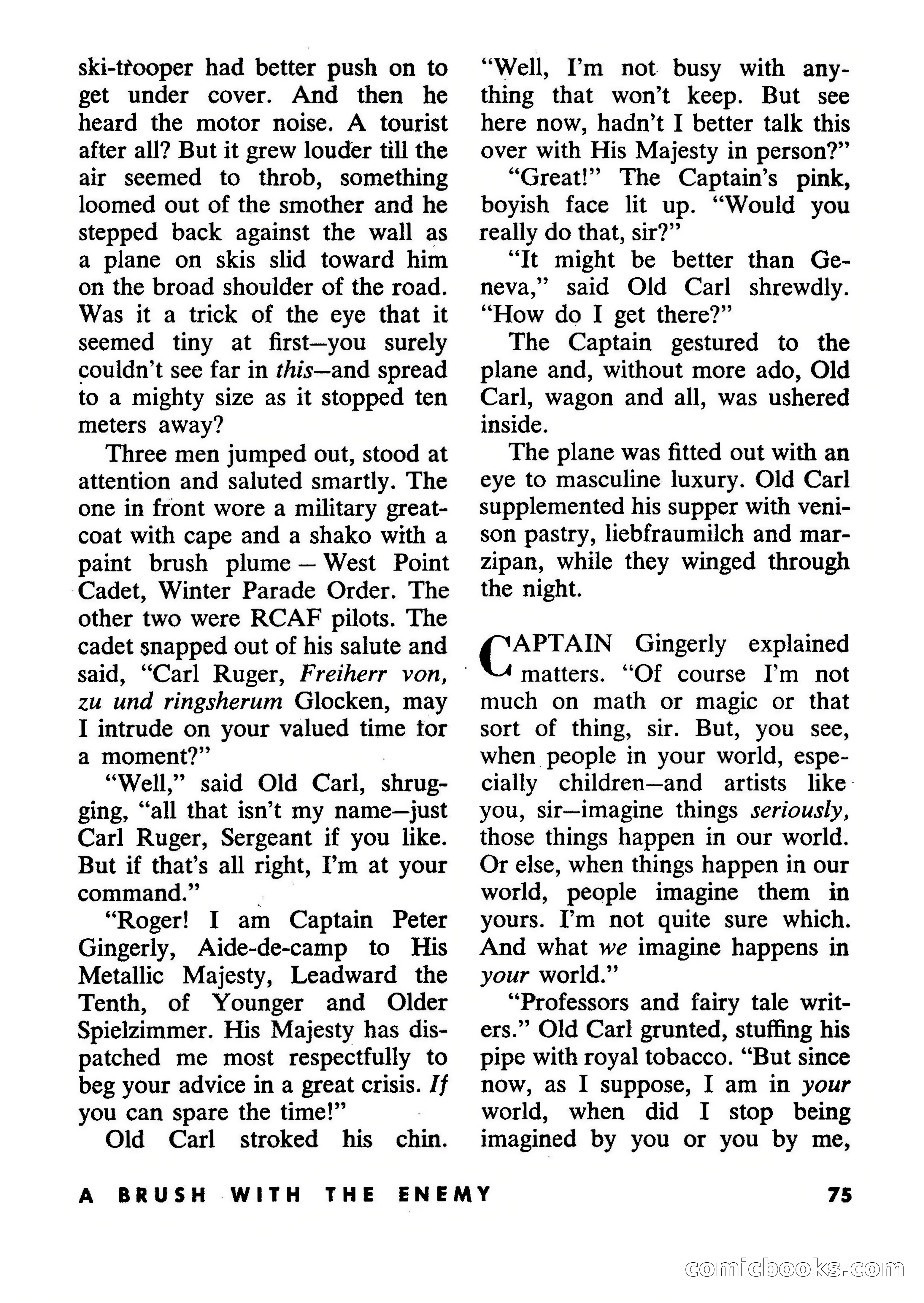 Beyond Fantasy Fiction, July 1954 — page 77 of 164