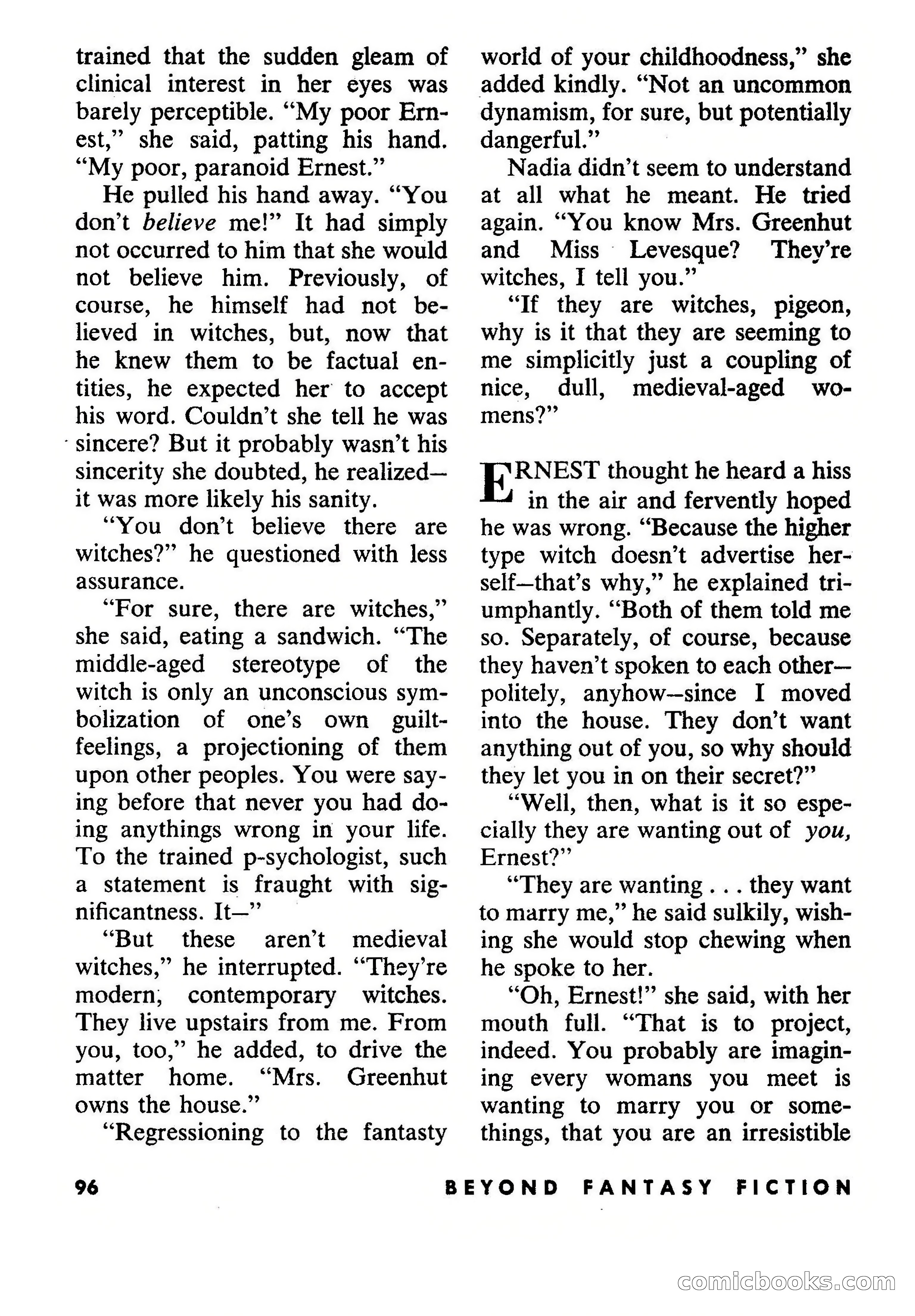 Beyond Fantasy Fiction, July 1954 — page 98 of 164