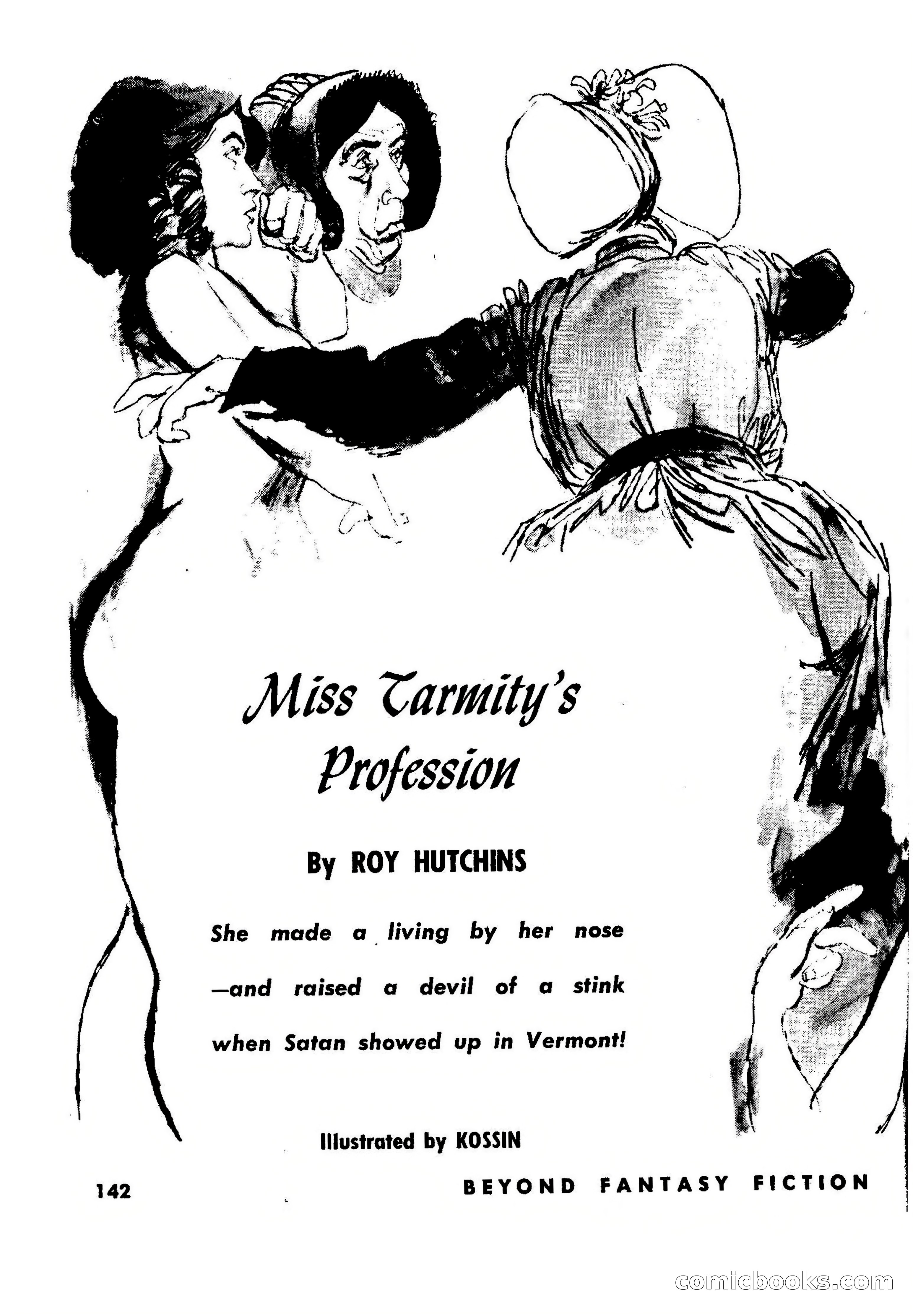Beyond Fantasy Fiction, July 1954 — page 144 of 164