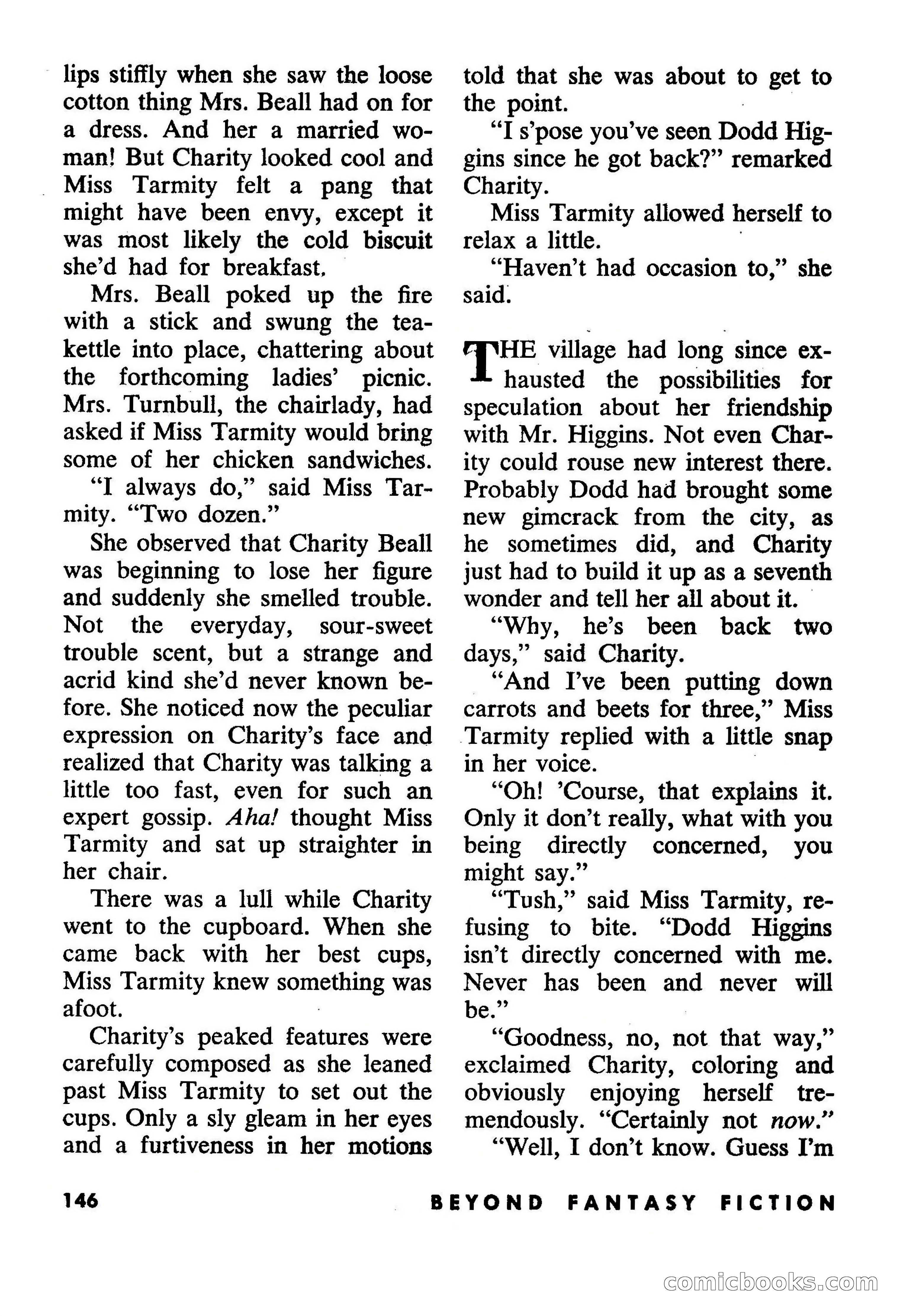 Beyond Fantasy Fiction, July 1954 — page 148 of 164