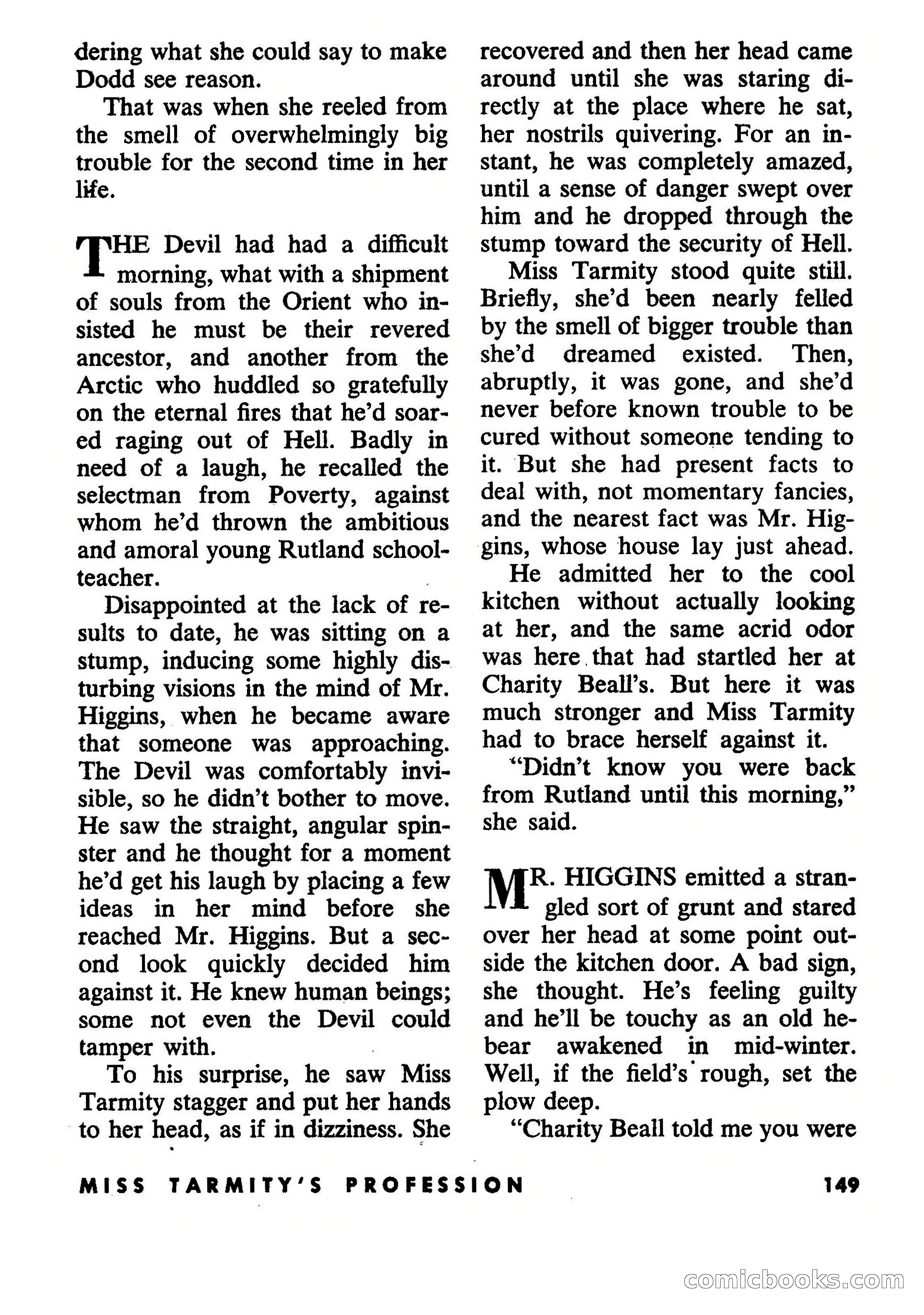 Beyond Fantasy Fiction, July 1954 — page 151 of 164