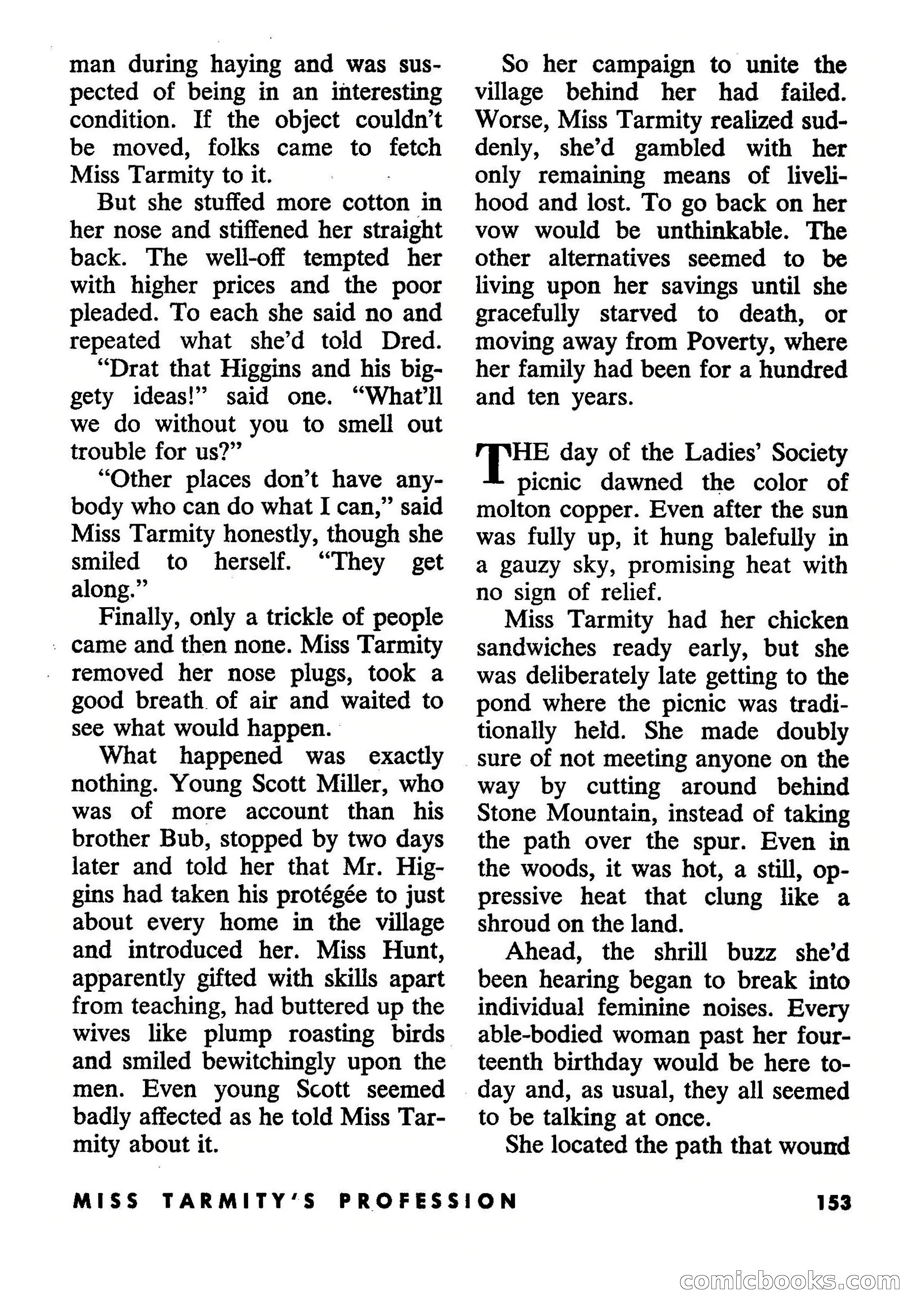 Beyond Fantasy Fiction, July 1954 — page 155 of 164