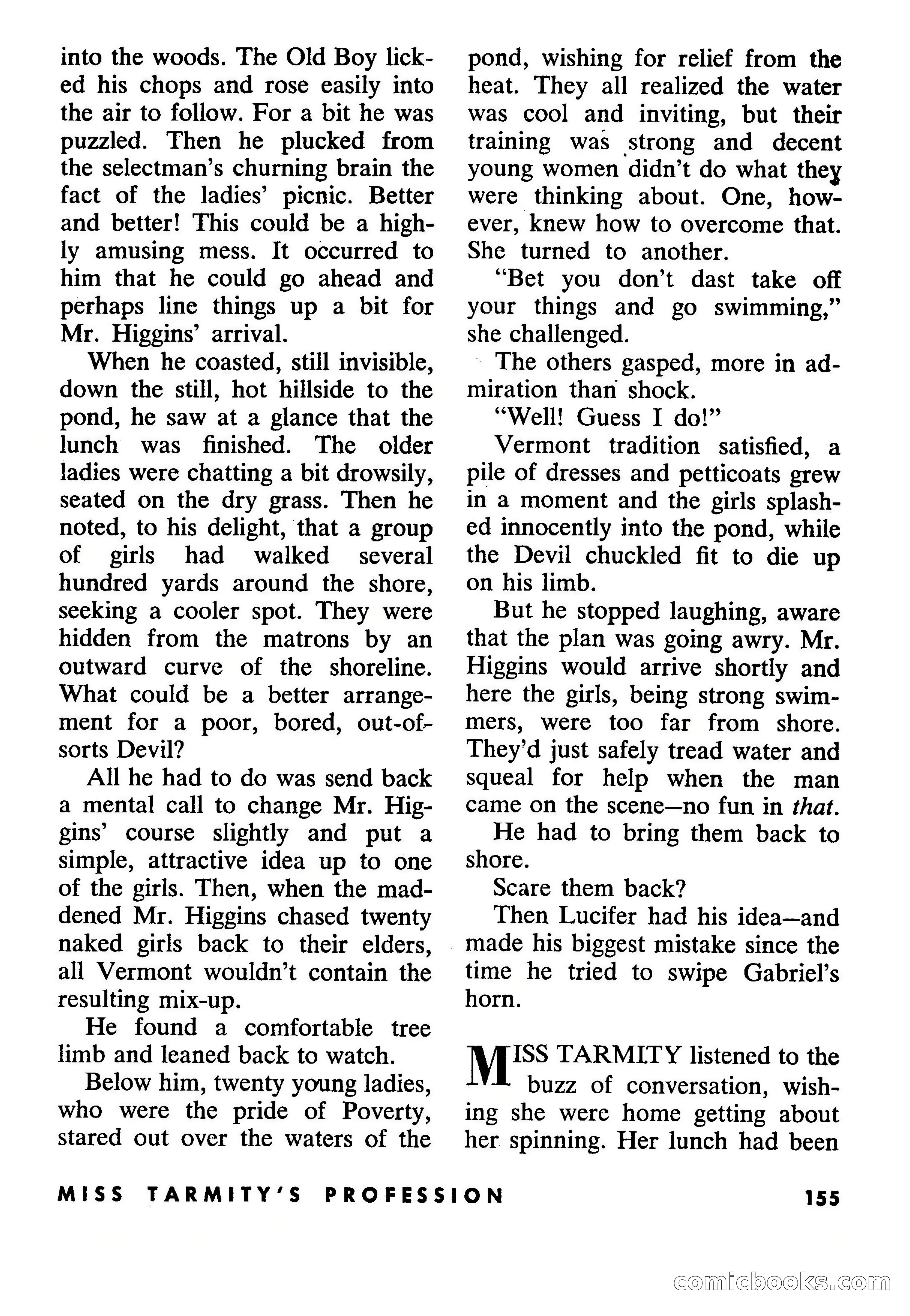 Beyond Fantasy Fiction, July 1954 — page 157 of 164