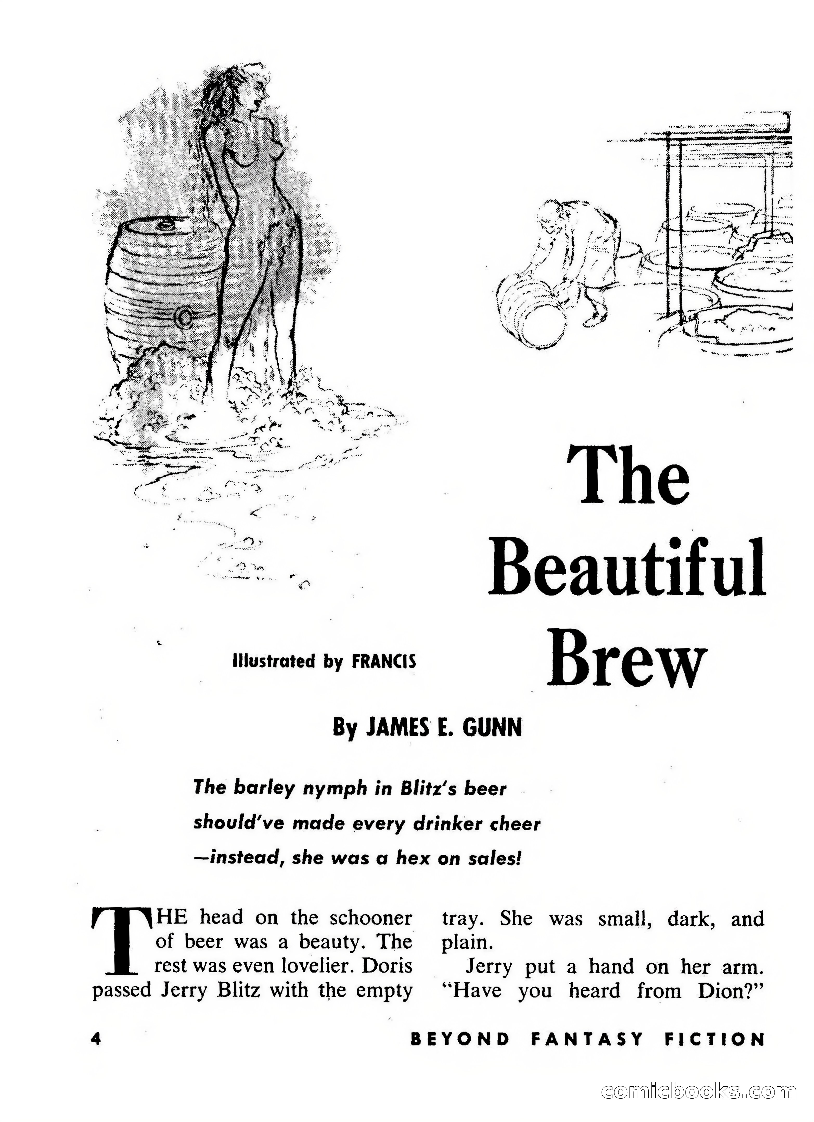 Beyond Fantasy Fiction, September 1954 — page 6 of 132
