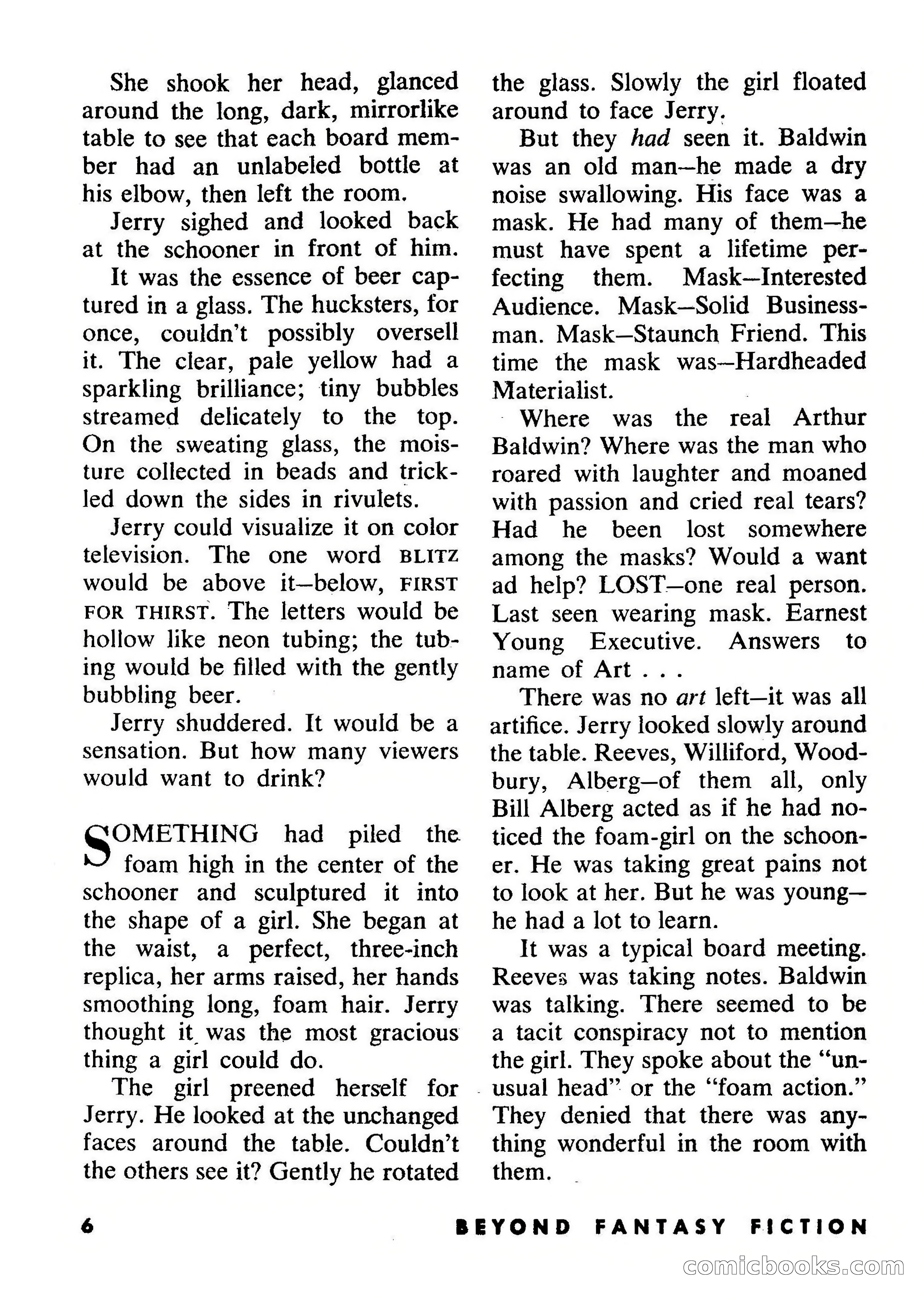 Beyond Fantasy Fiction, September 1954 — page 8 of 132