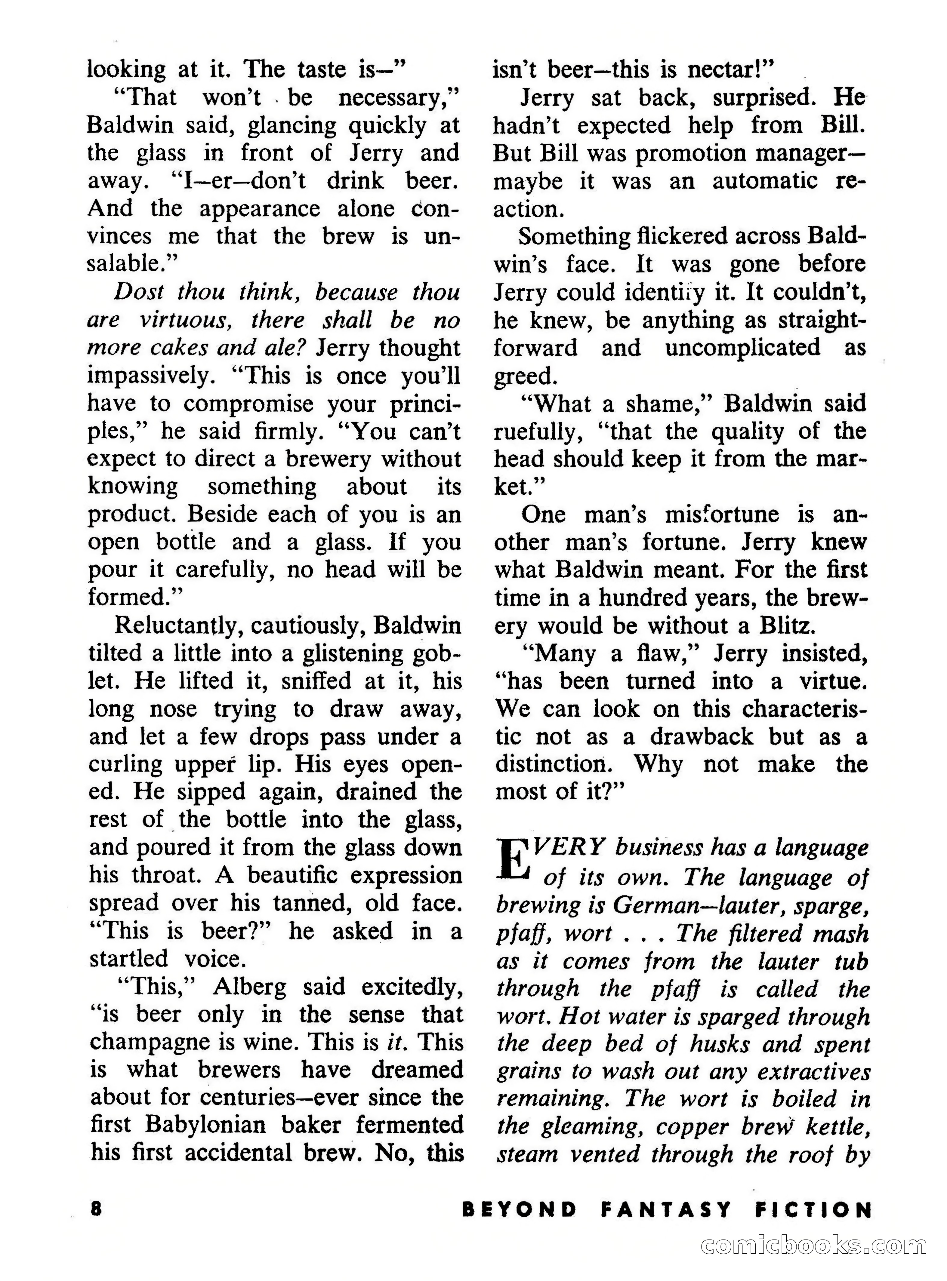 Beyond Fantasy Fiction, September 1954 — page 10 of 132