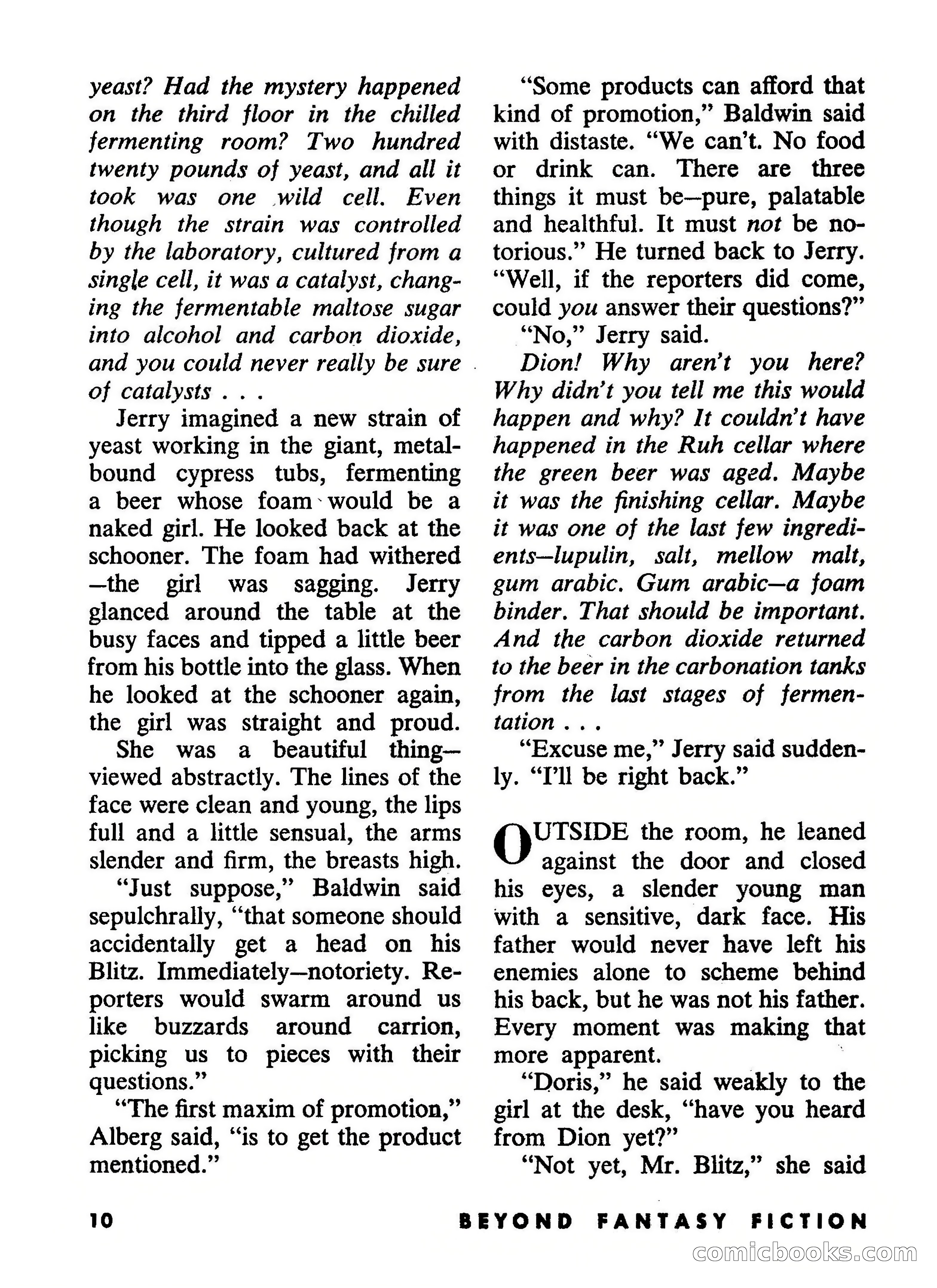 Beyond Fantasy Fiction, September 1954 — page 12 of 132