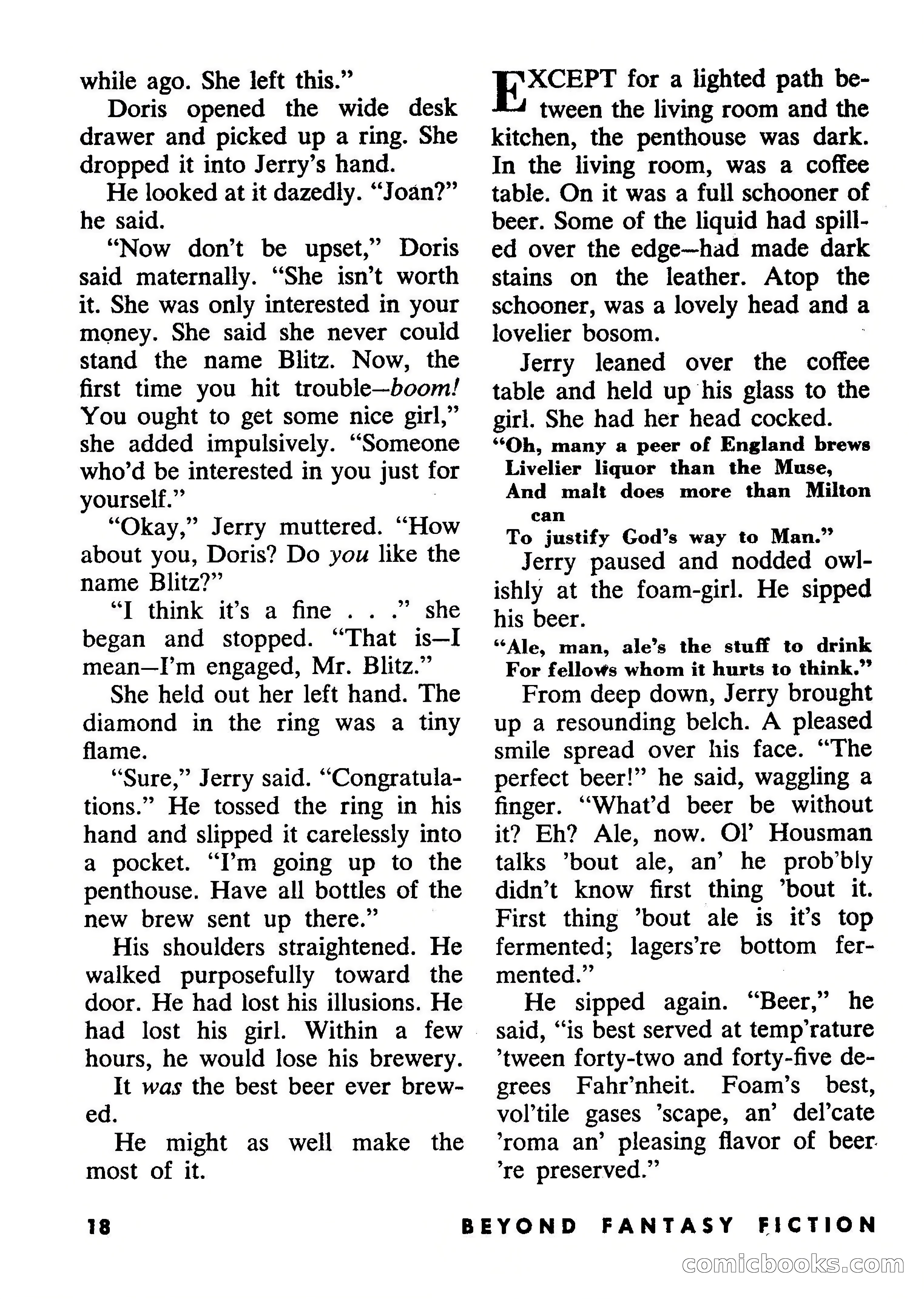 Beyond Fantasy Fiction, September 1954 — page 20 of 132