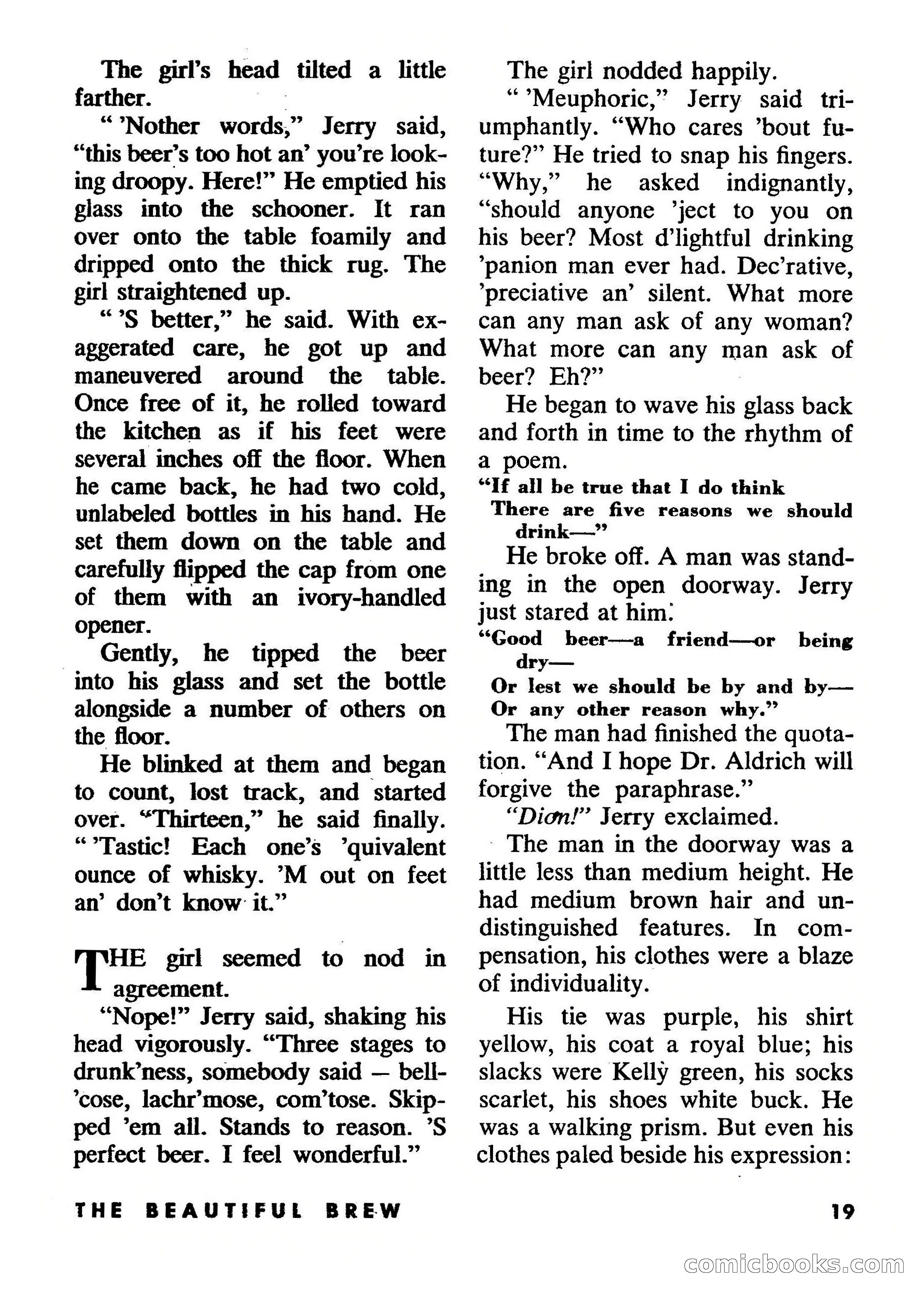 Beyond Fantasy Fiction, September 1954 — page 21 of 132
