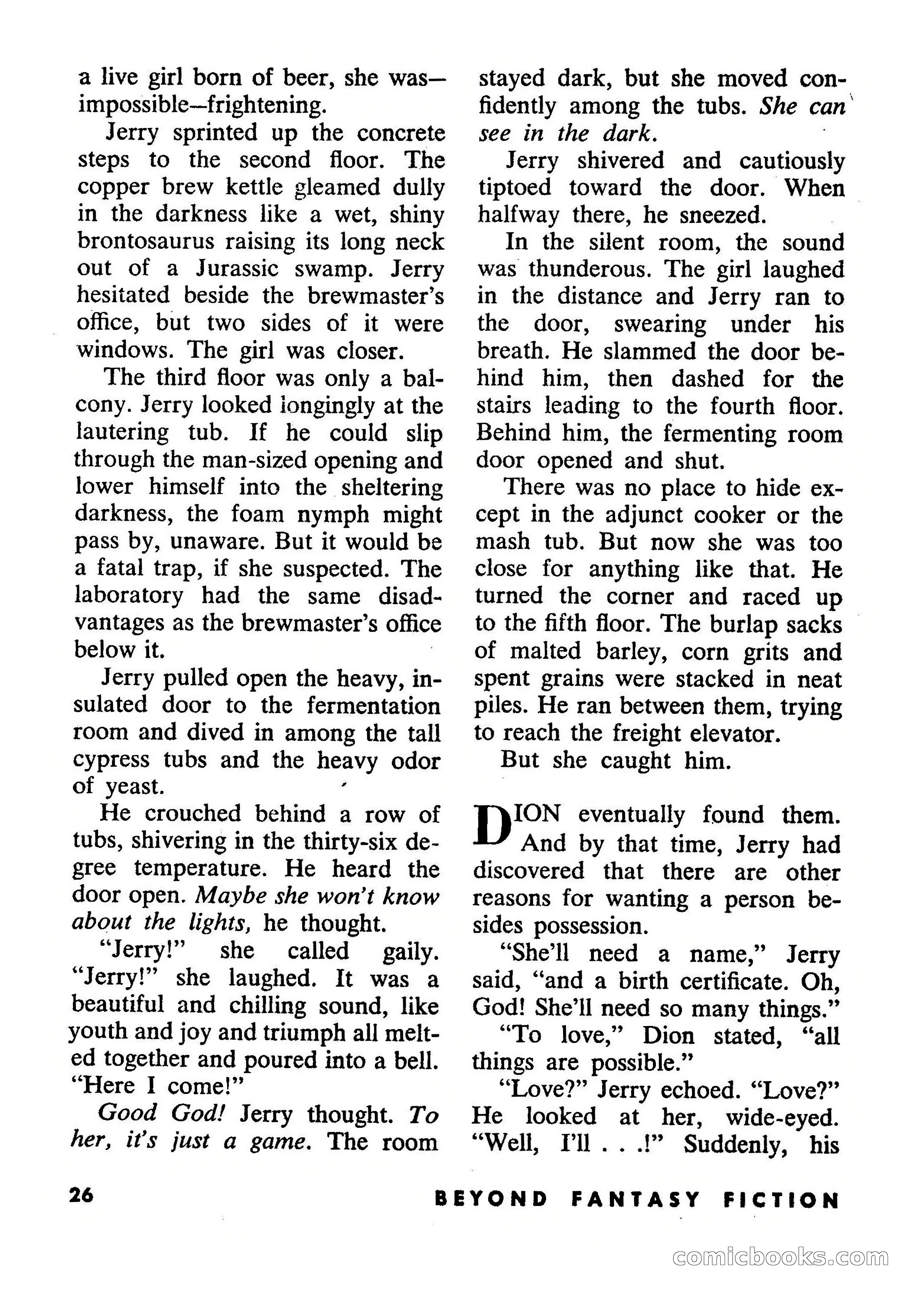 Beyond Fantasy Fiction, September 1954 — page 28 of 132