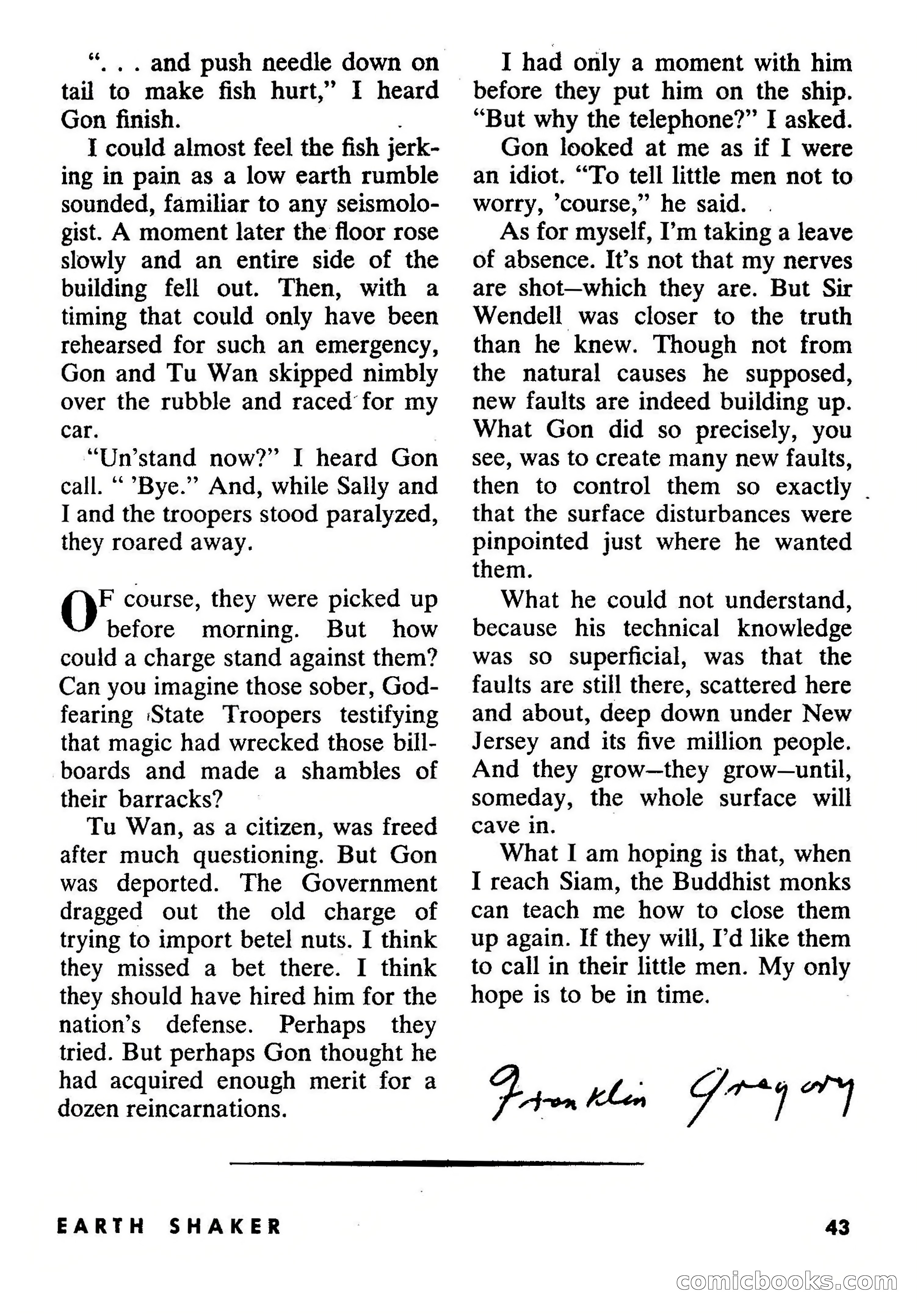 Beyond Fantasy Fiction, September 1954 — page 45 of 132