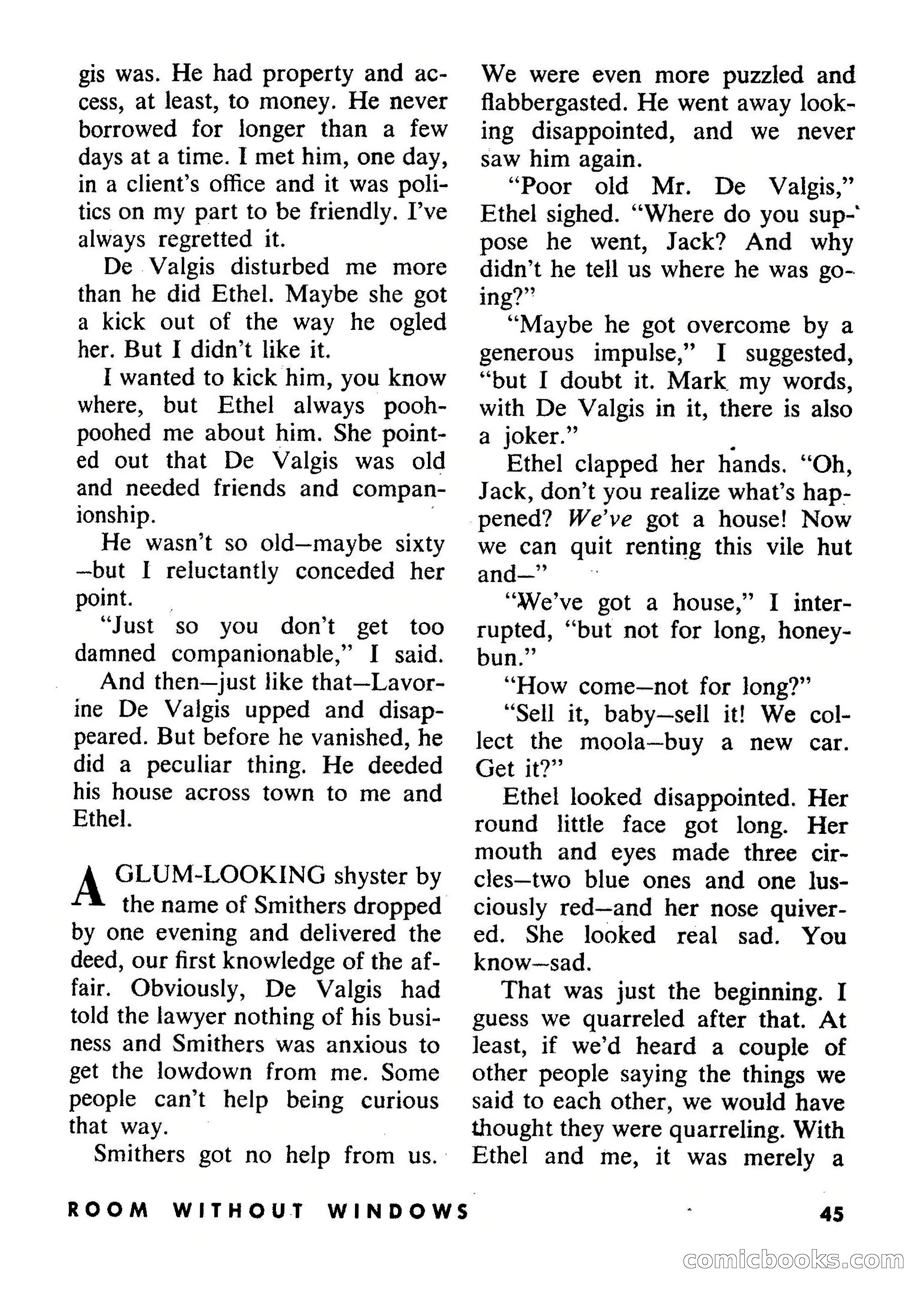 Beyond Fantasy Fiction, September 1954 — page 47 of 132
