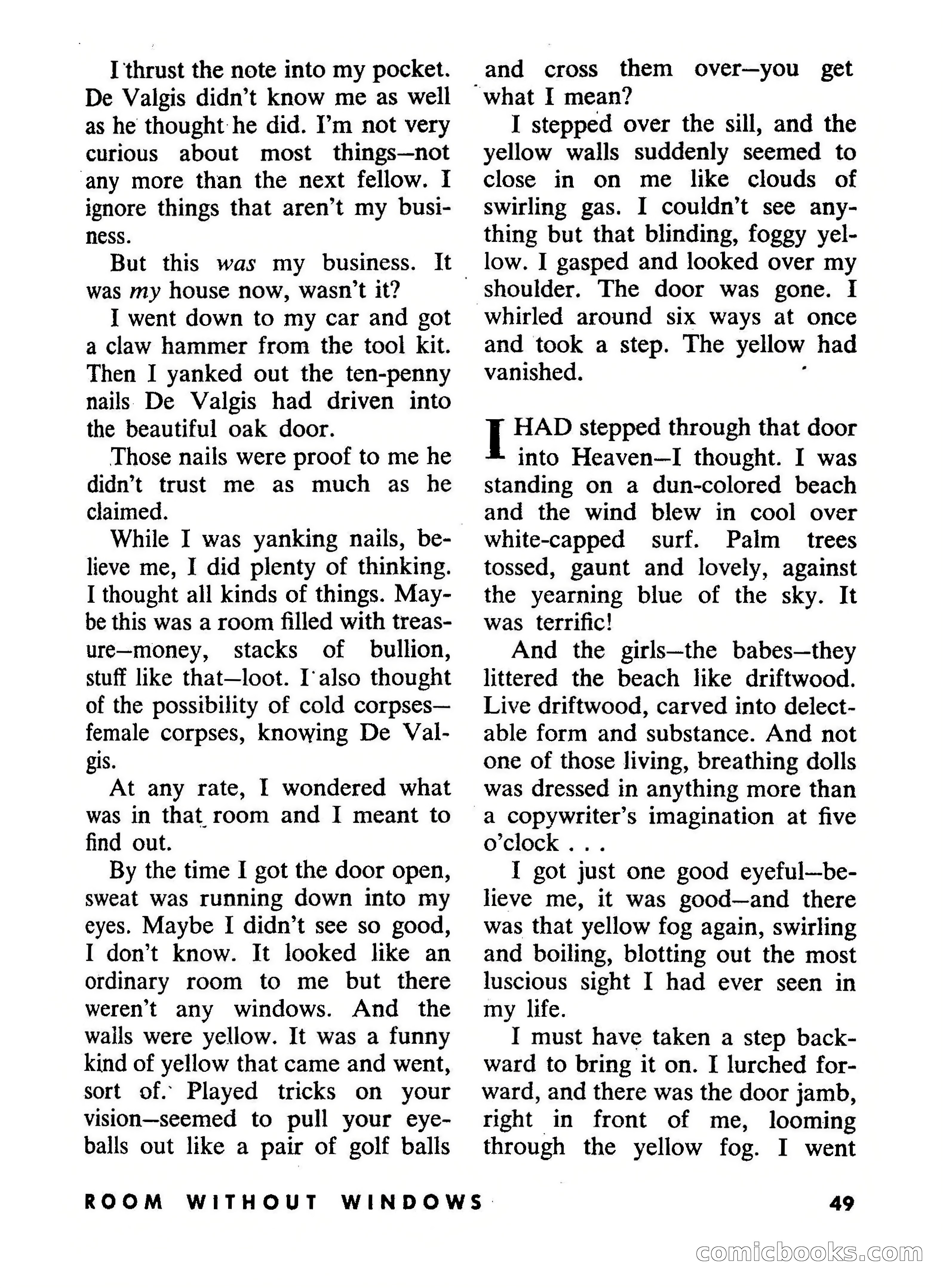 Beyond Fantasy Fiction, September 1954 — page 51 of 132
