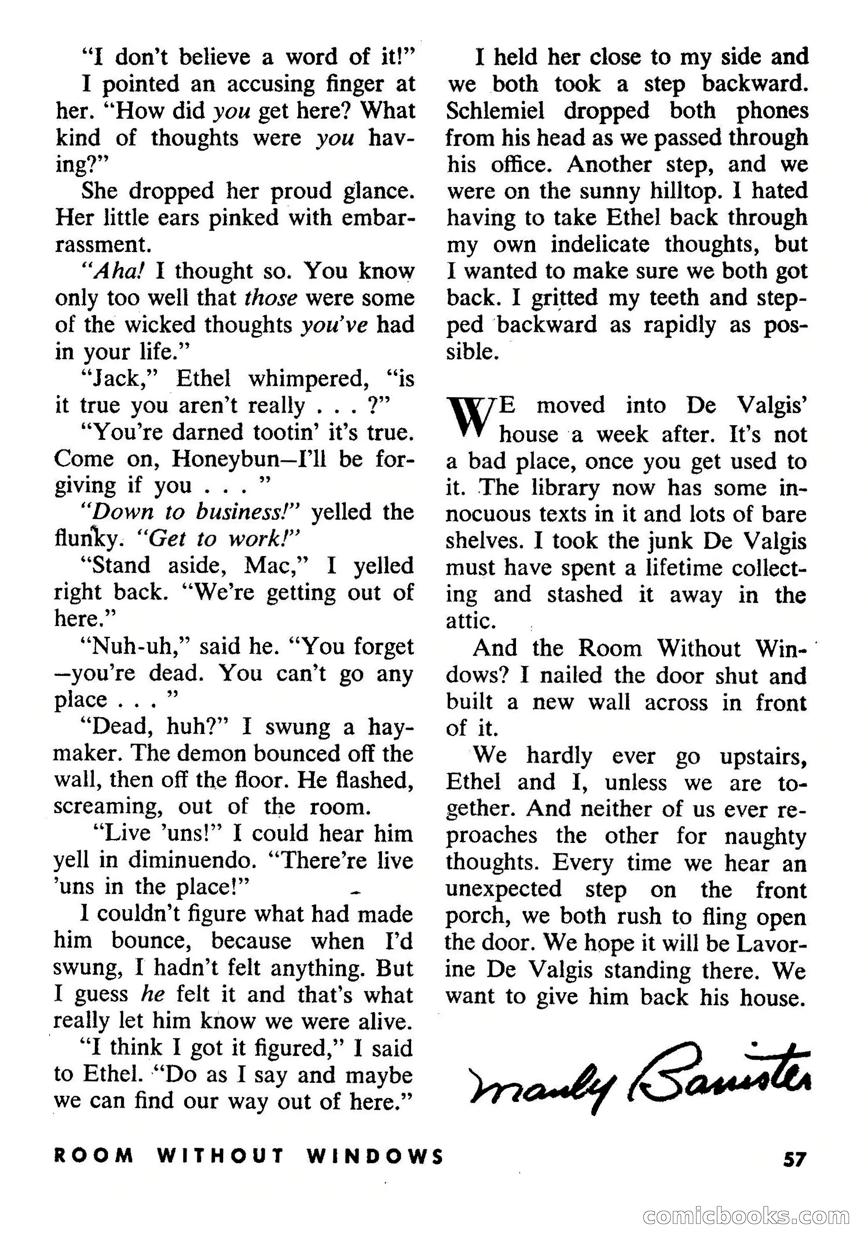 Beyond Fantasy Fiction, September 1954 — page 59 of 132