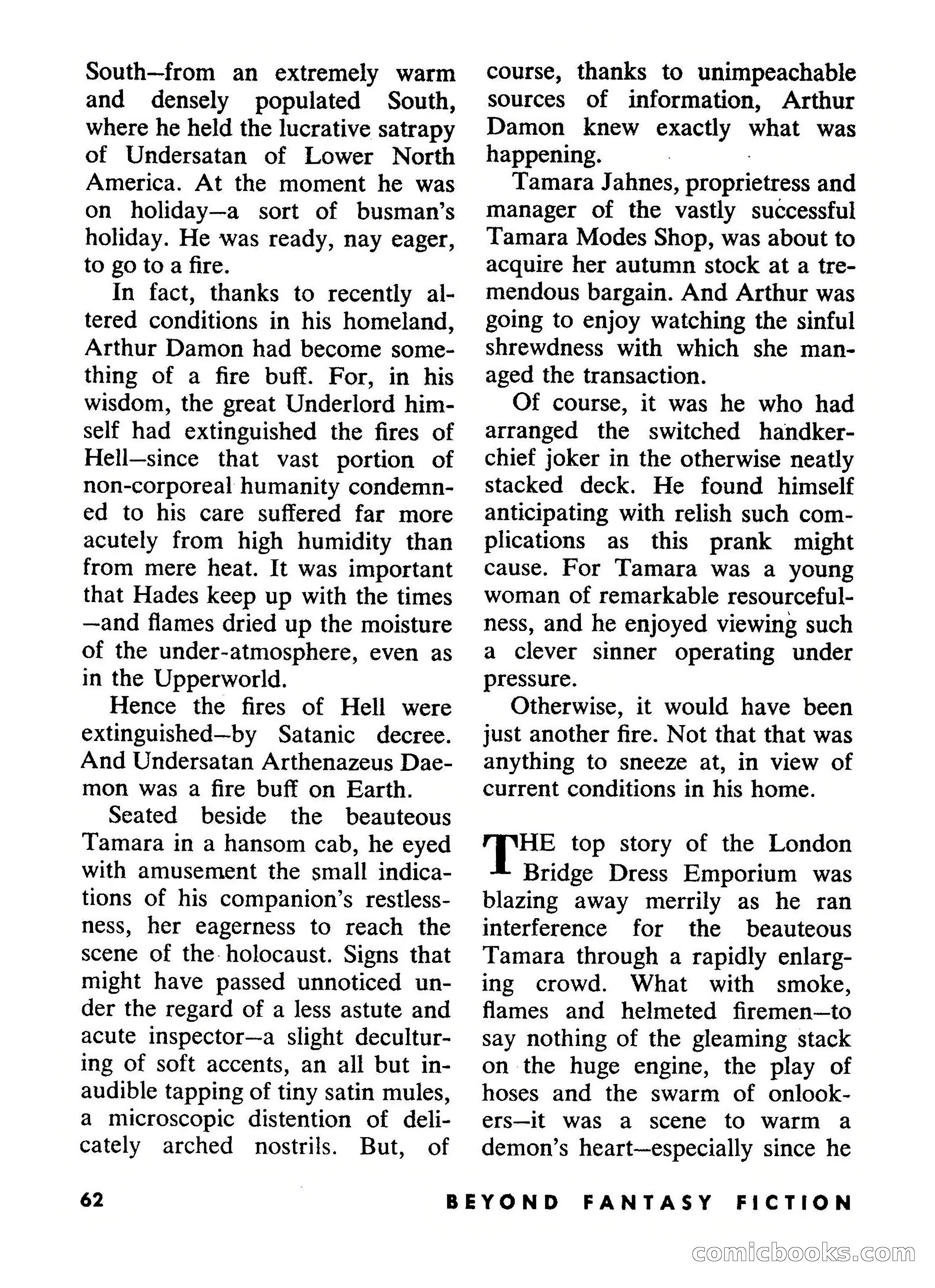 Beyond Fantasy Fiction, September 1954 — page 64 of 132