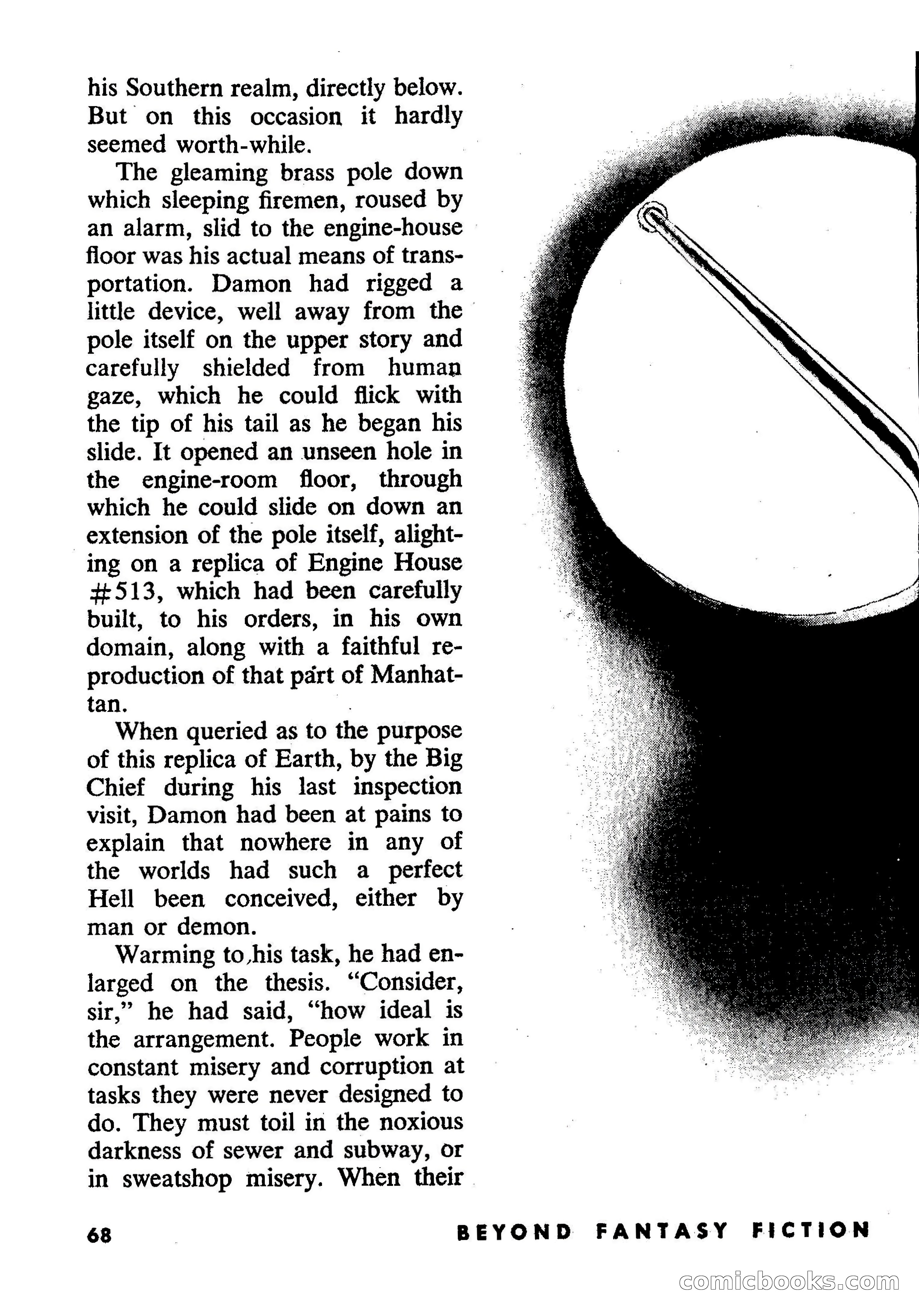 Beyond Fantasy Fiction, September 1954 — page 70 of 132