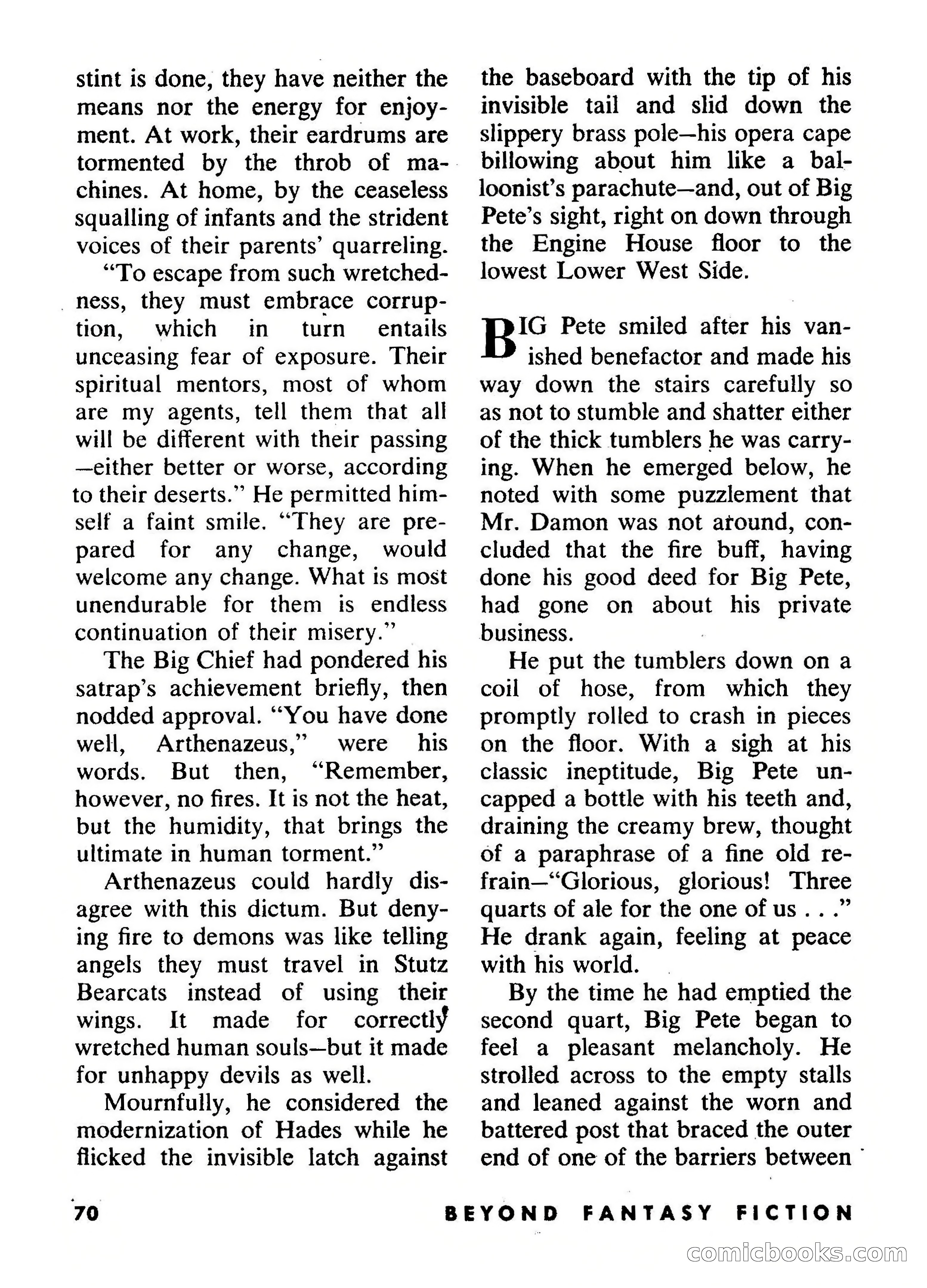 Beyond Fantasy Fiction, September 1954 — page 72 of 132