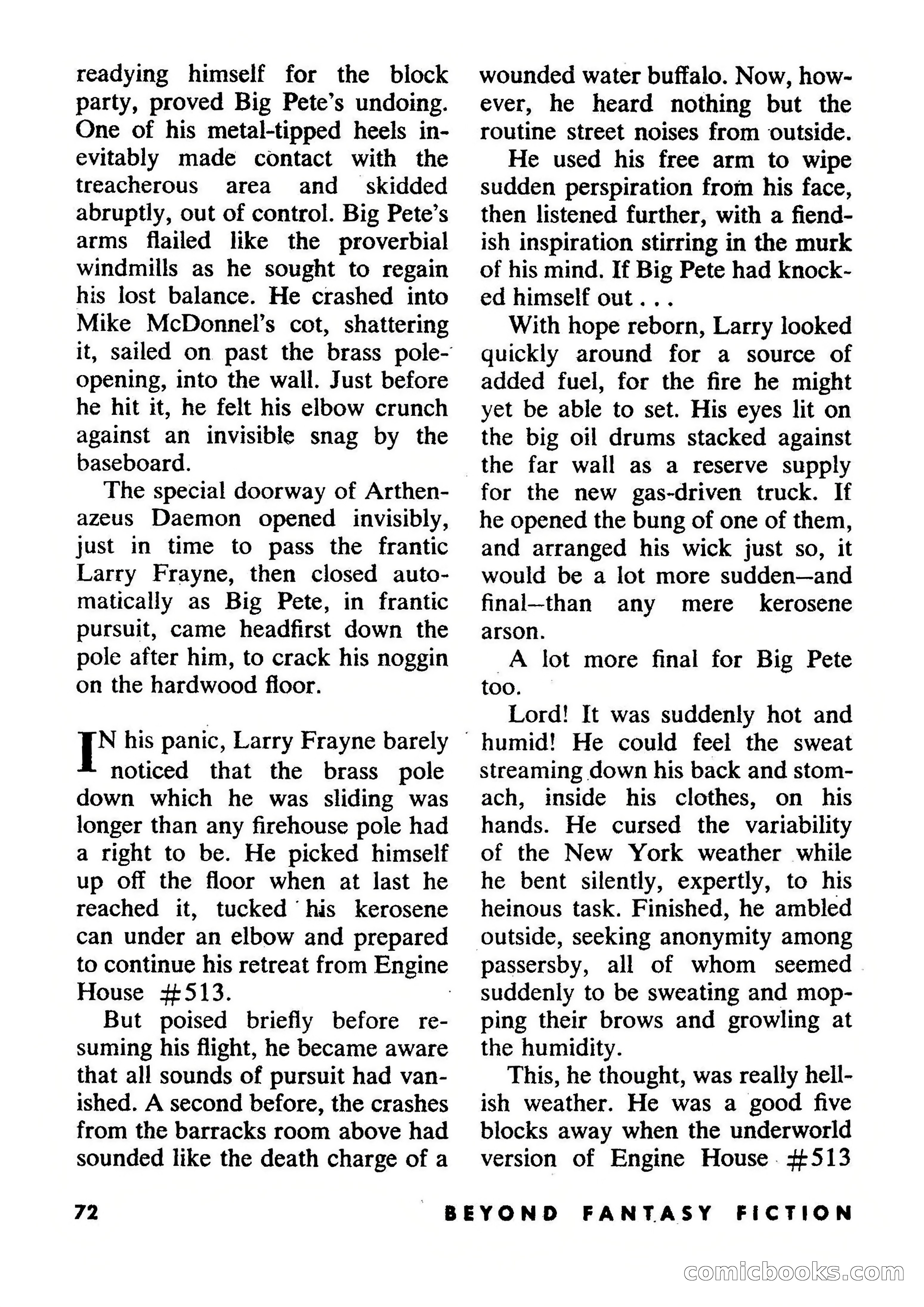 Beyond Fantasy Fiction, September 1954 — page 74 of 132