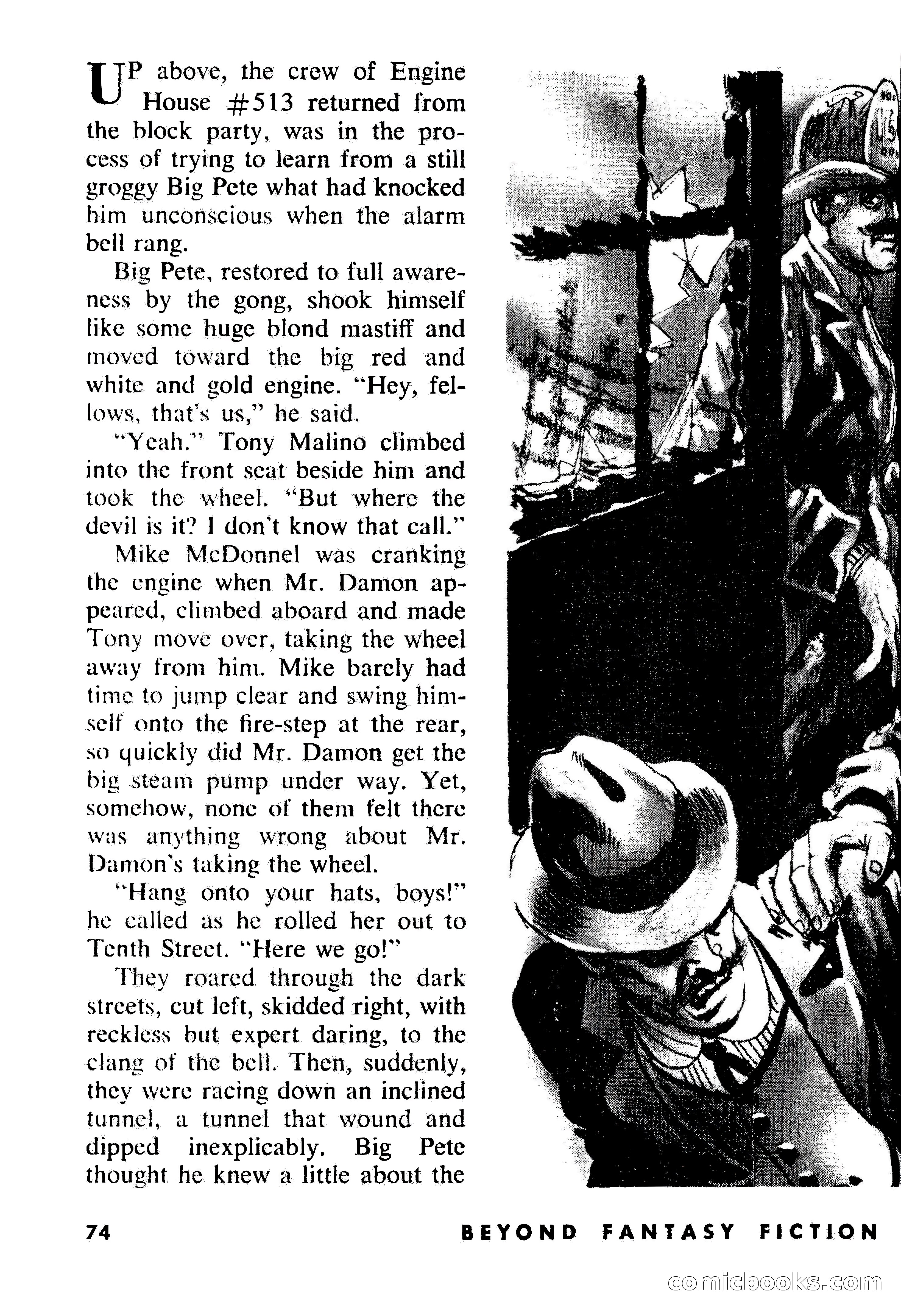 Beyond Fantasy Fiction, September 1954 — page 76 of 132
